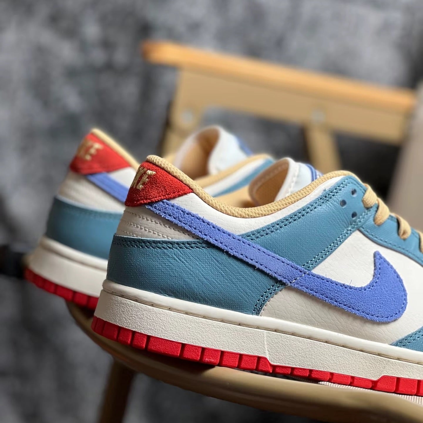Nike Dunk Low 米藍 (HJ9112-110)