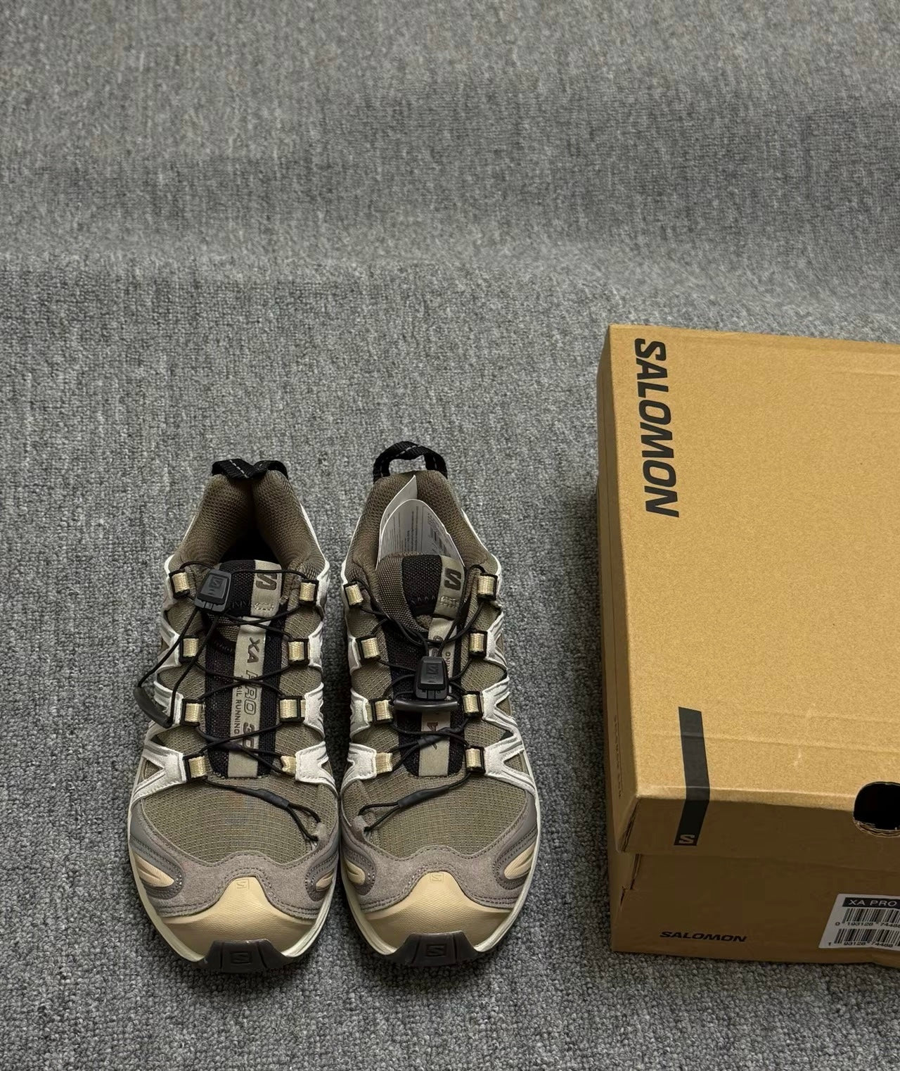 Salomon Xa-Pro 3D Suede 灰褐 (L477920)