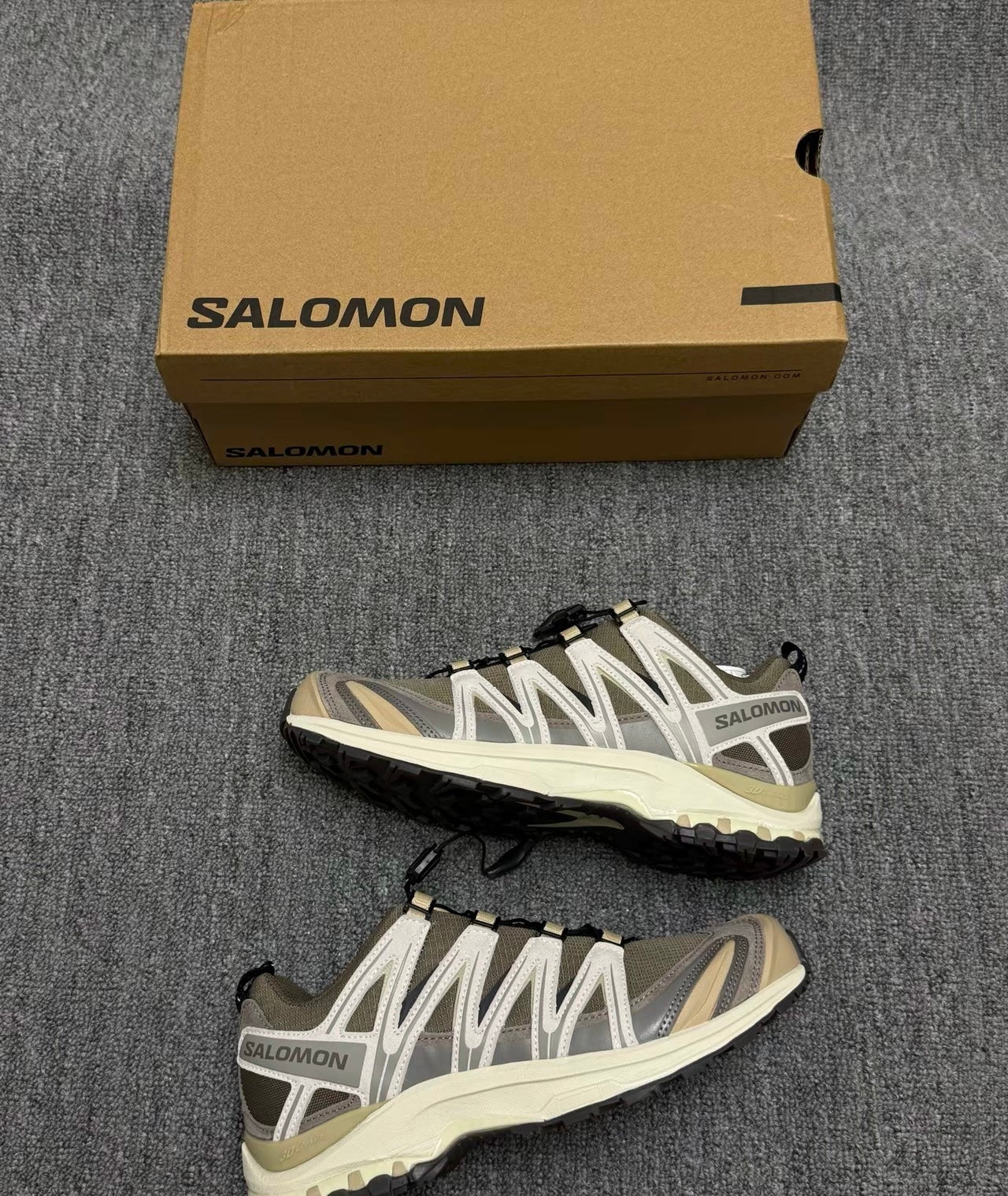 Salomon Xa-Pro 3D Suede 灰褐 (L477920)