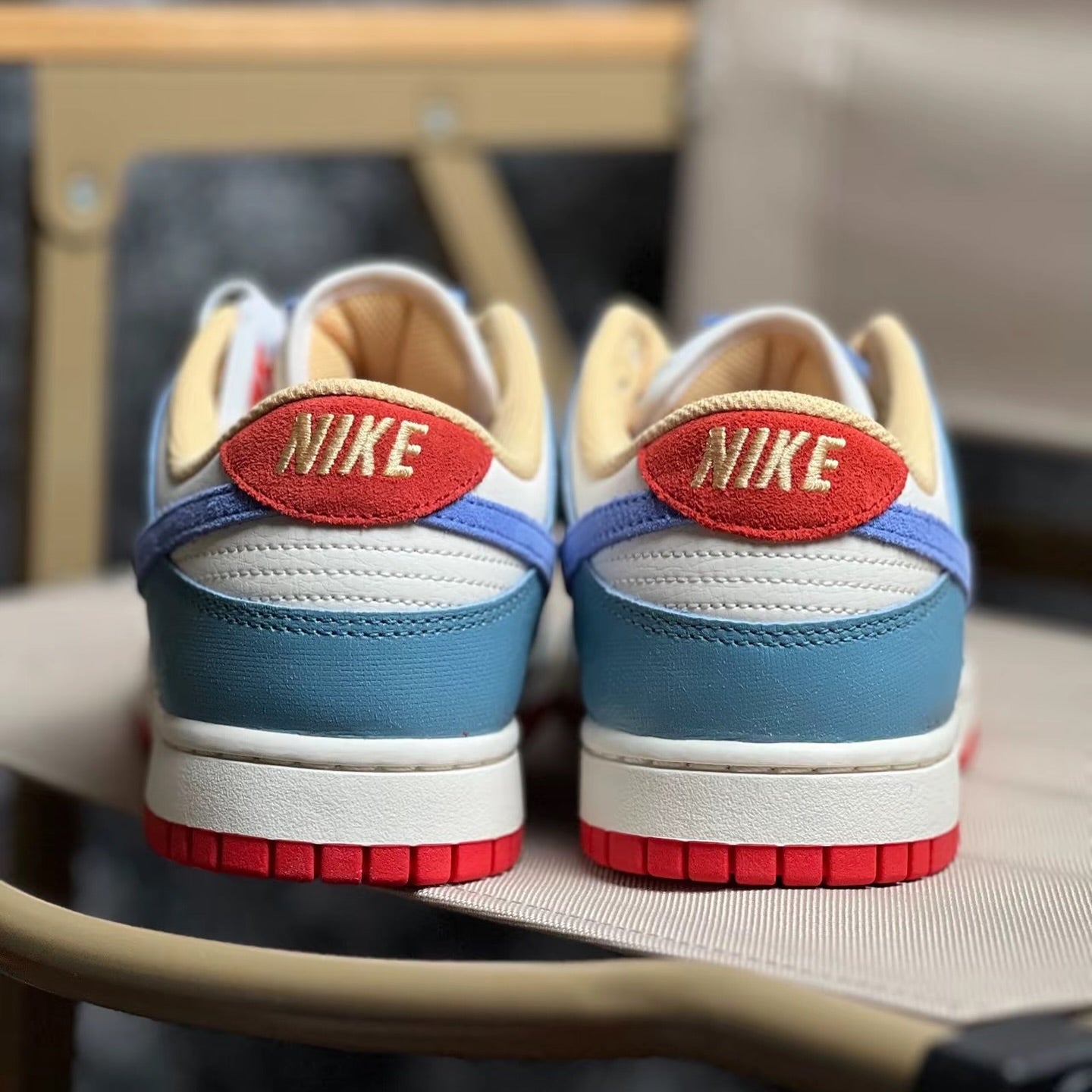 Nike Dunk Low 米藍 (HJ9112-110)