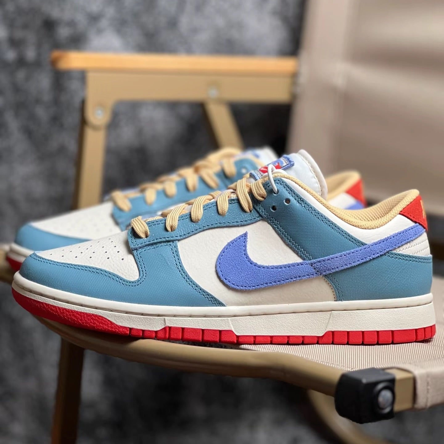 Nike Dunk Low 米藍 (HJ9112-110)