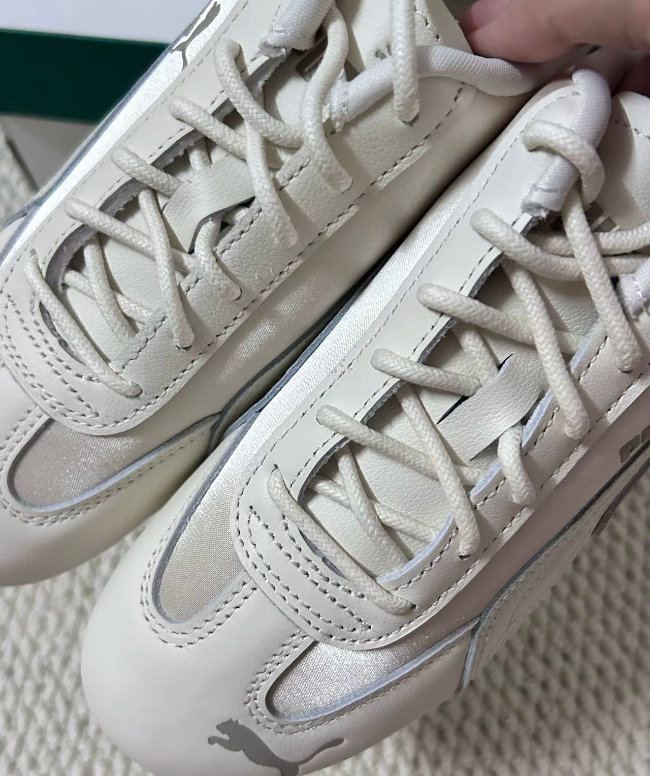 Puma Speedcat Femme 奶油白 (405835-01)