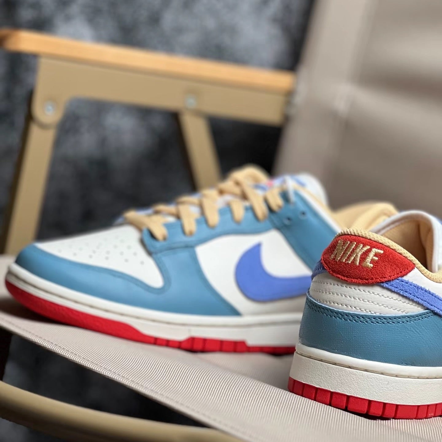 Nike Dunk Low 米藍 (HJ9112-110)