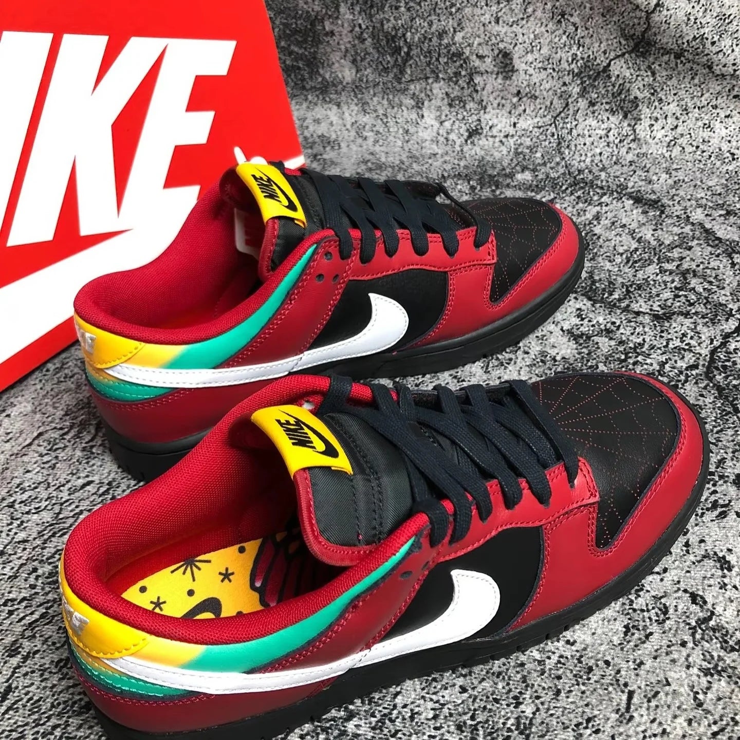 Nike Dunk Low 紅黑白 (FZ3057-001)
