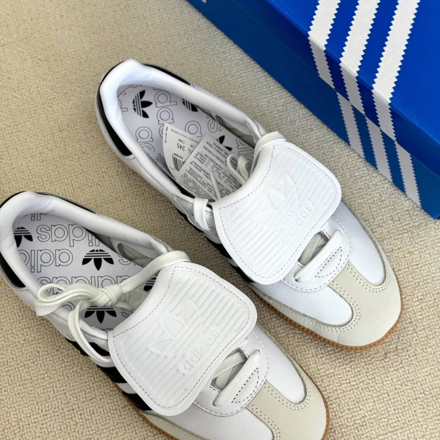 ADIDAS SAMBA LT CLOUD WHITE CORE BLACK (IG4279)