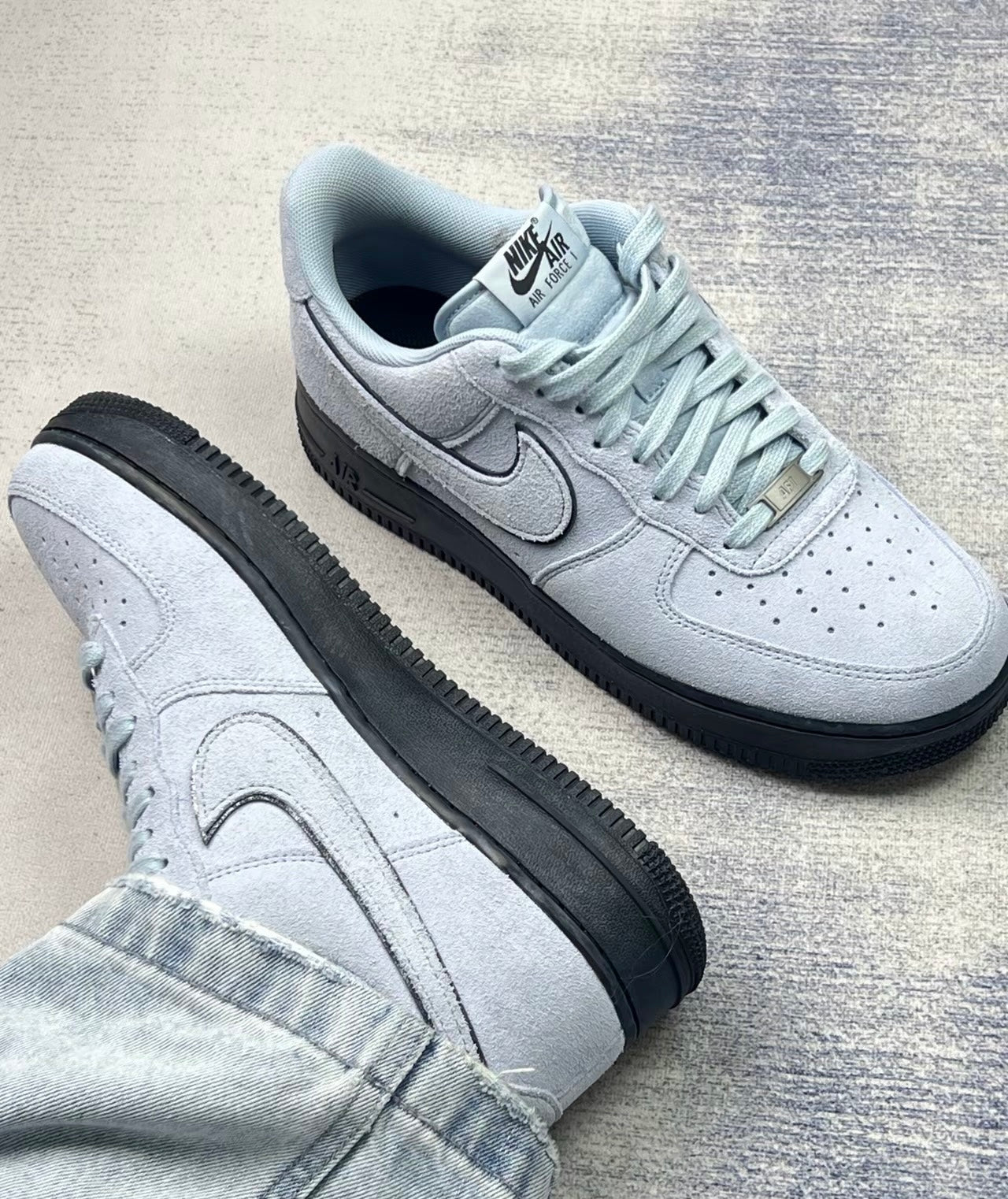 Nike Air Force 羊毛灰 (HQ1966-001)