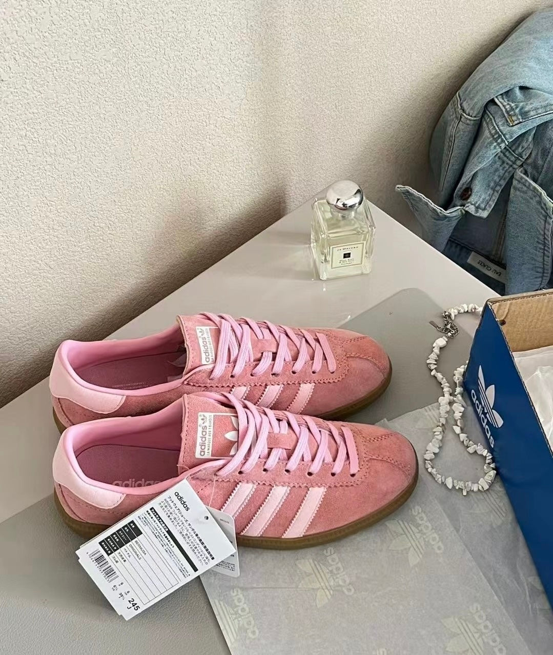 (秋季優惠) Adidas Originals Bermuda 粉色 (GY7386)