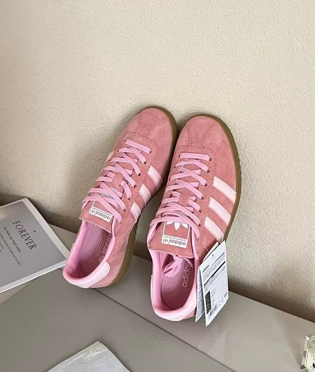 (秋季優惠) Adidas Originals Bermuda 粉色 (GY7386)