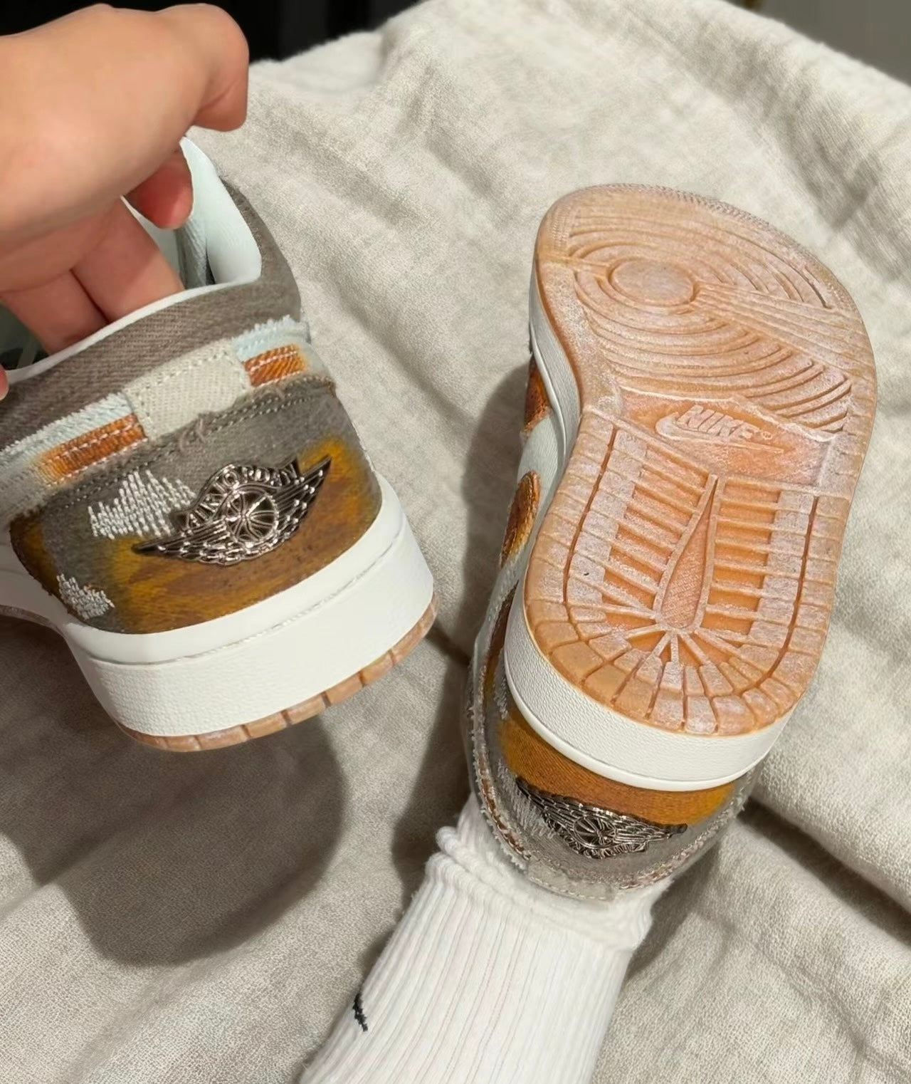 (秋季優惠) Nike Air Jordan SE 白棕 (IM6664-991)