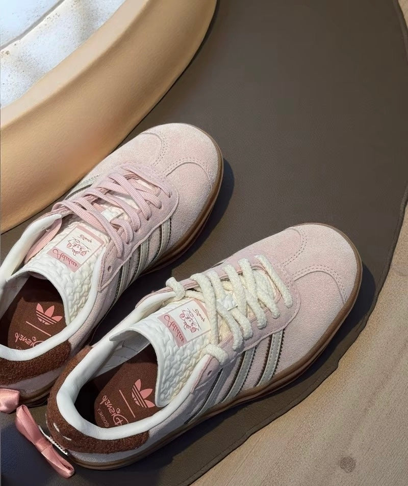 (秋季優惠) Adidas Originals Gazelle Bold Disney 瑪麗貓 (JR4244)