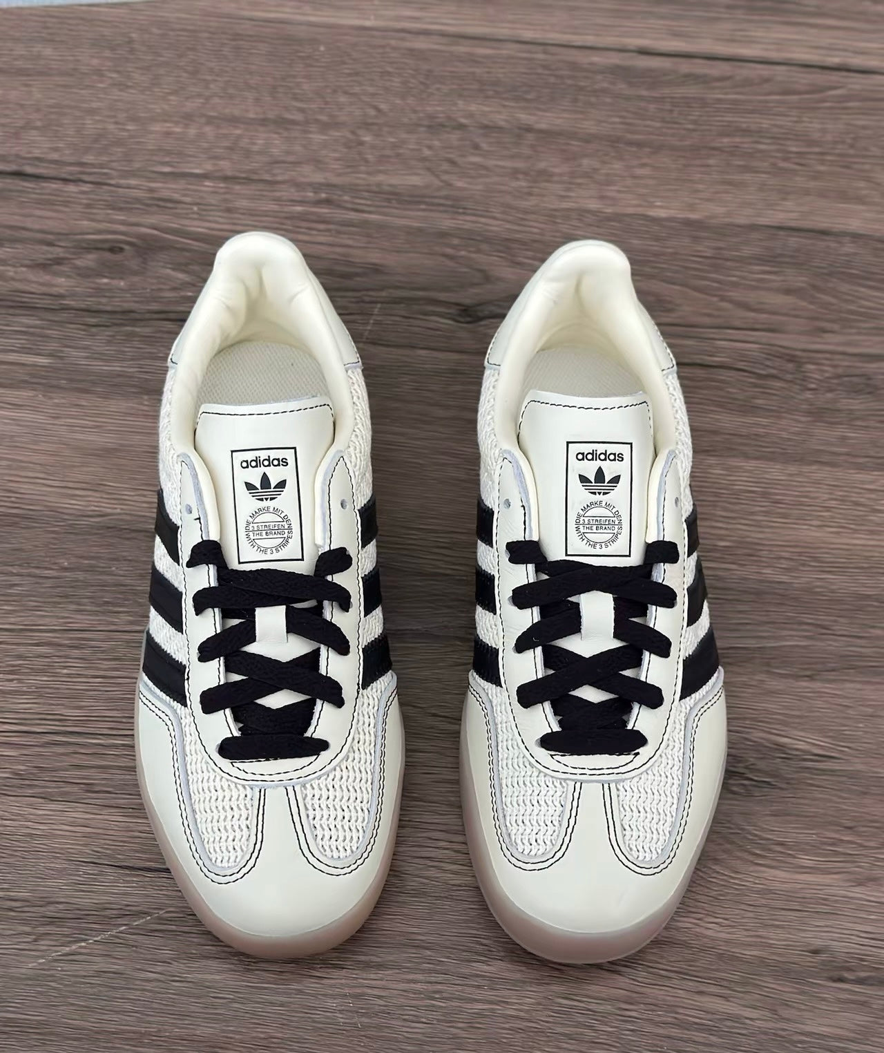 (秋季優惠) Adidas Originals Gazelle Indoor 白棕 (JQ7083)