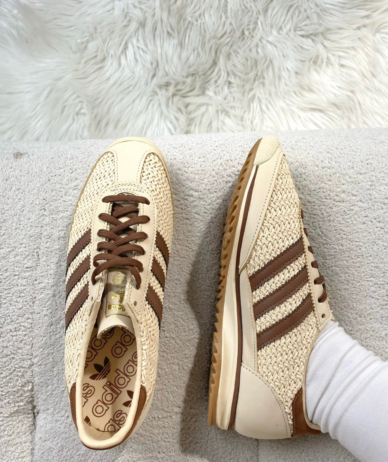 (秋季優惠) Adidas Originals SL72 OG 米棕 (JR4229)
