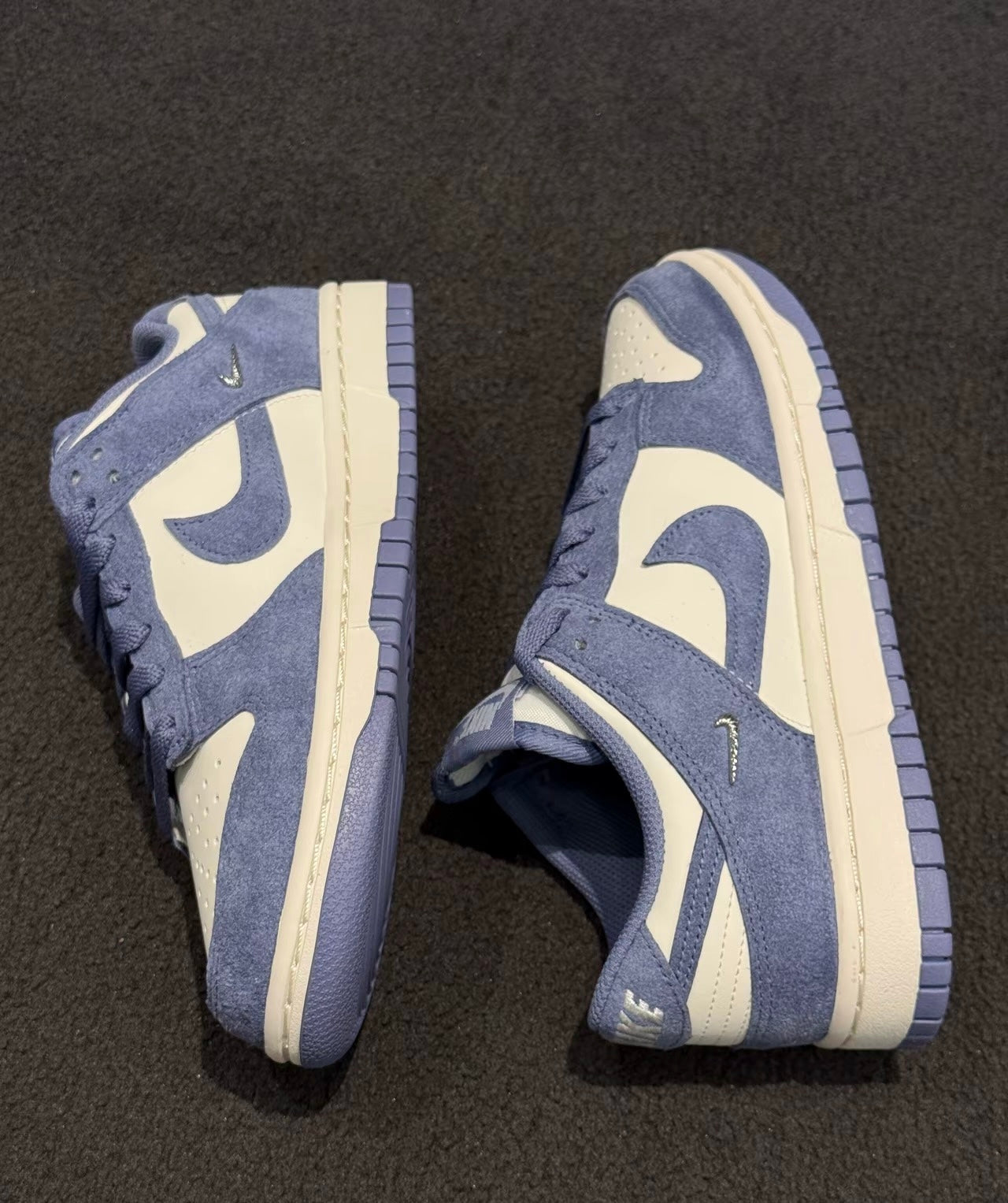 Nike Dunk Low Mini Swoosh Sail 米藍 (IB4417-103)