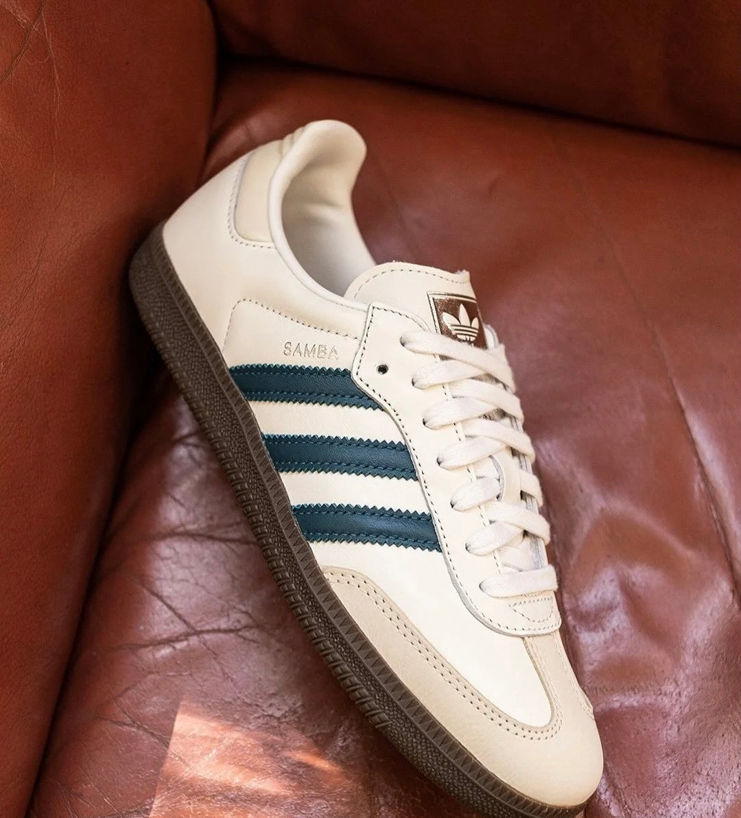 Adidas Originals Samba OG 奶油綠 (IG1963)