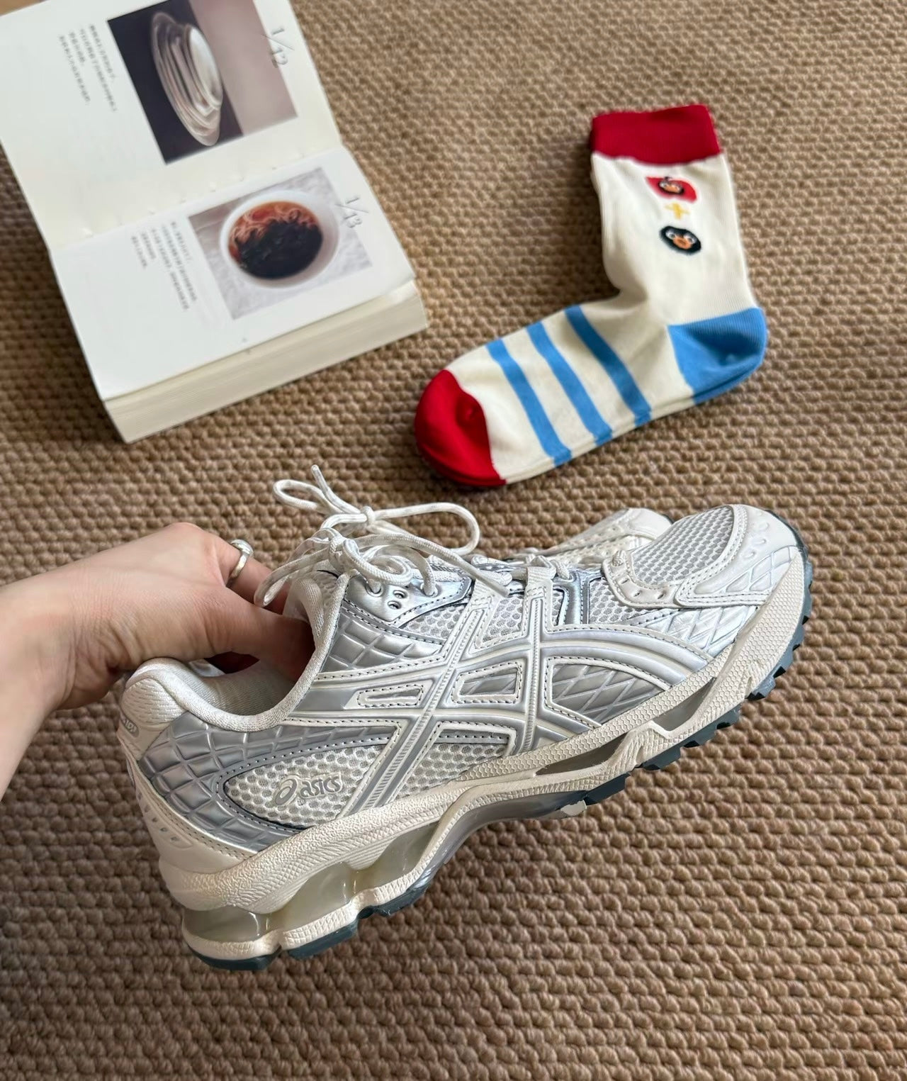 Asics Gel-Nimbus 10.1 奶油白 (1203A929-100)