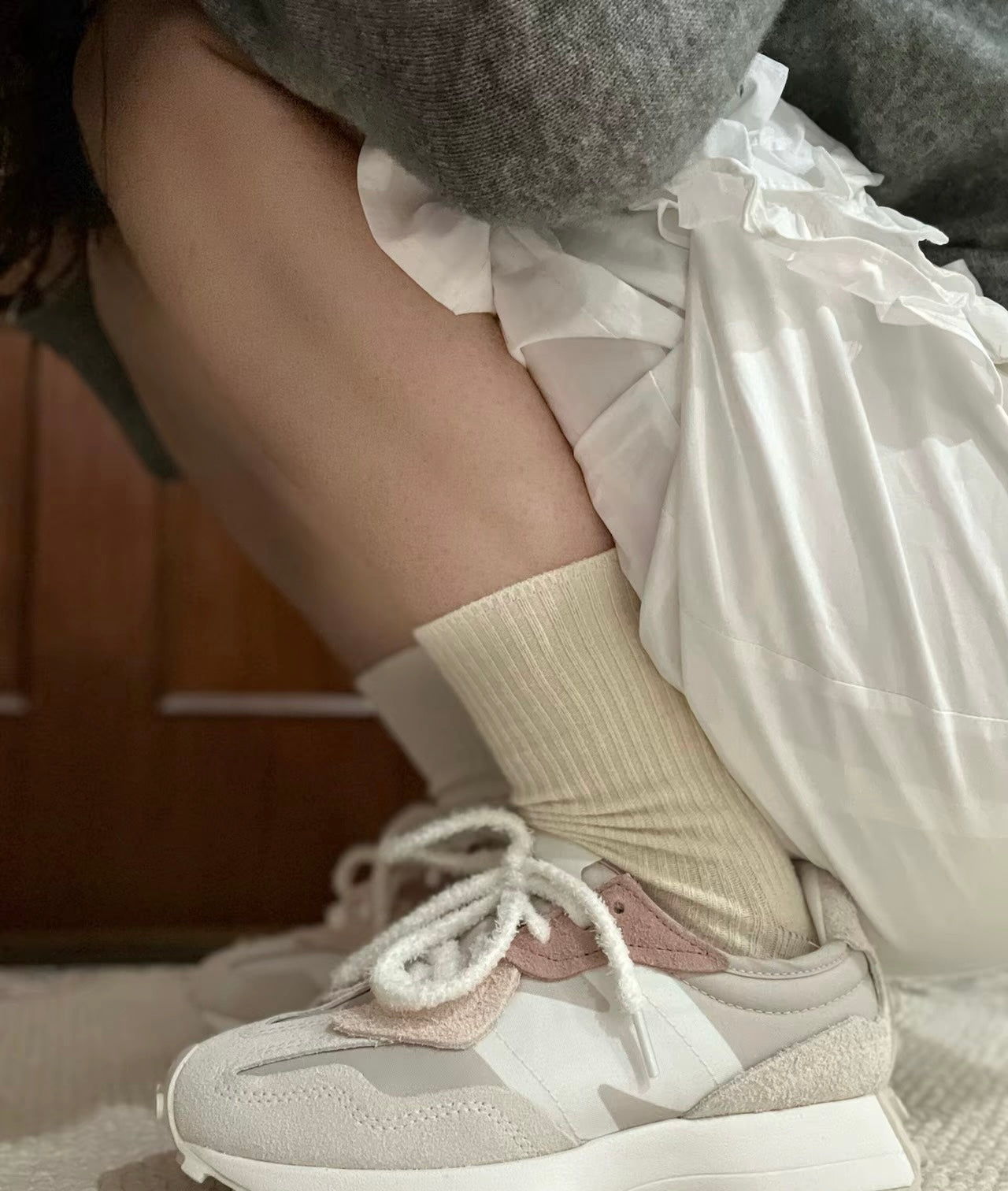 New balance 327 藕粉米白 (U327WTL)