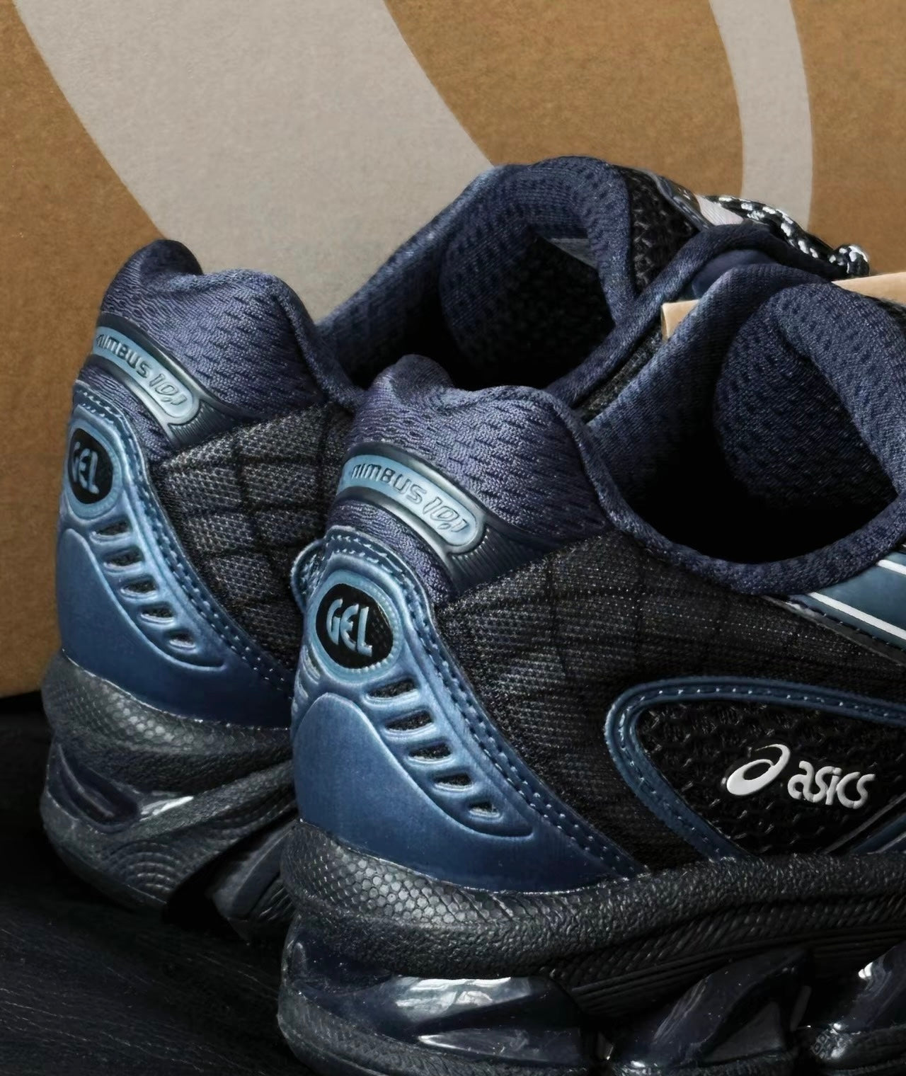 Asics Gel-Nimbus 藍黑 (1203A543-002)