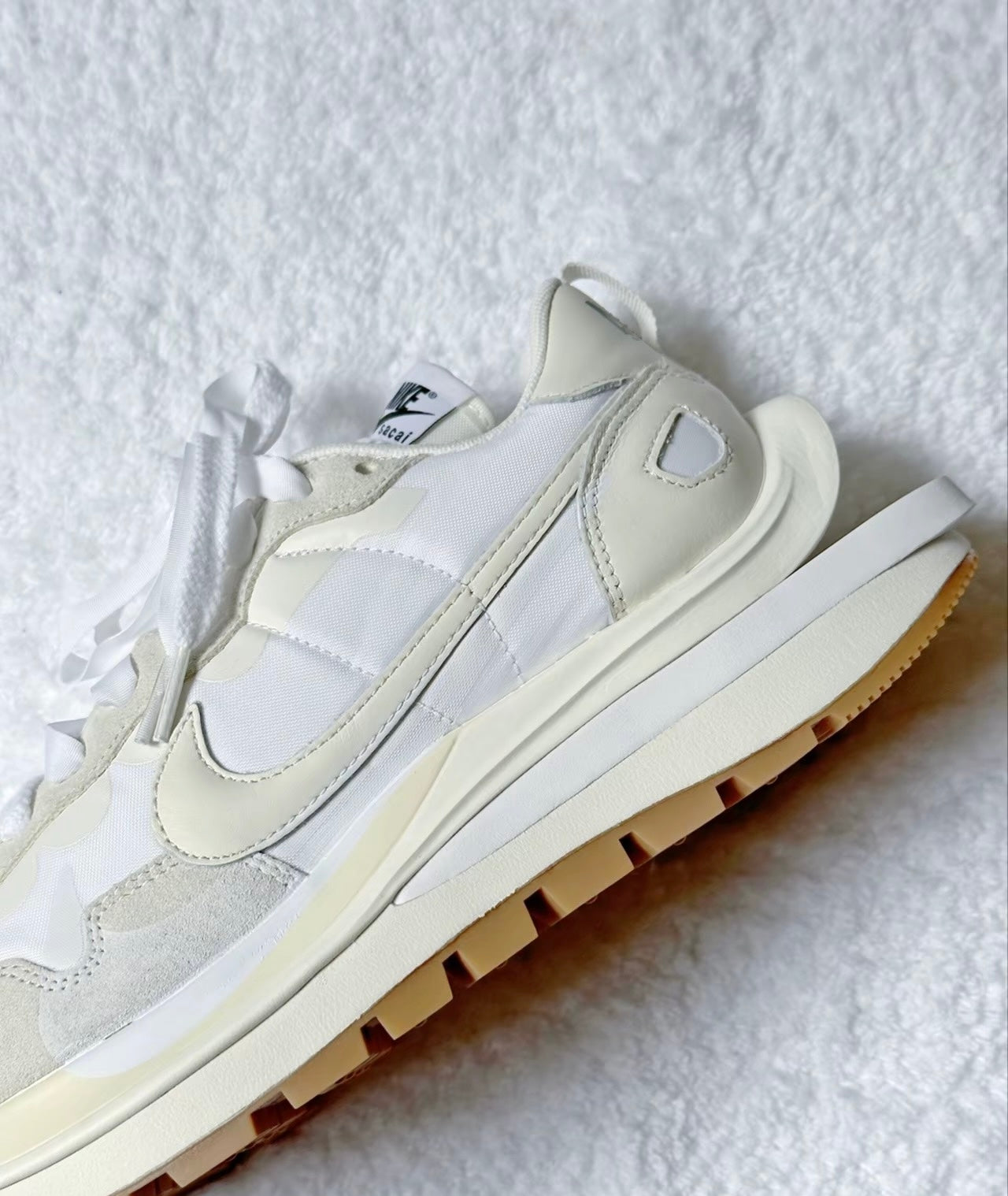 Nike Sacai VaporWaffle White And Gum 米白 (DD1875-100)