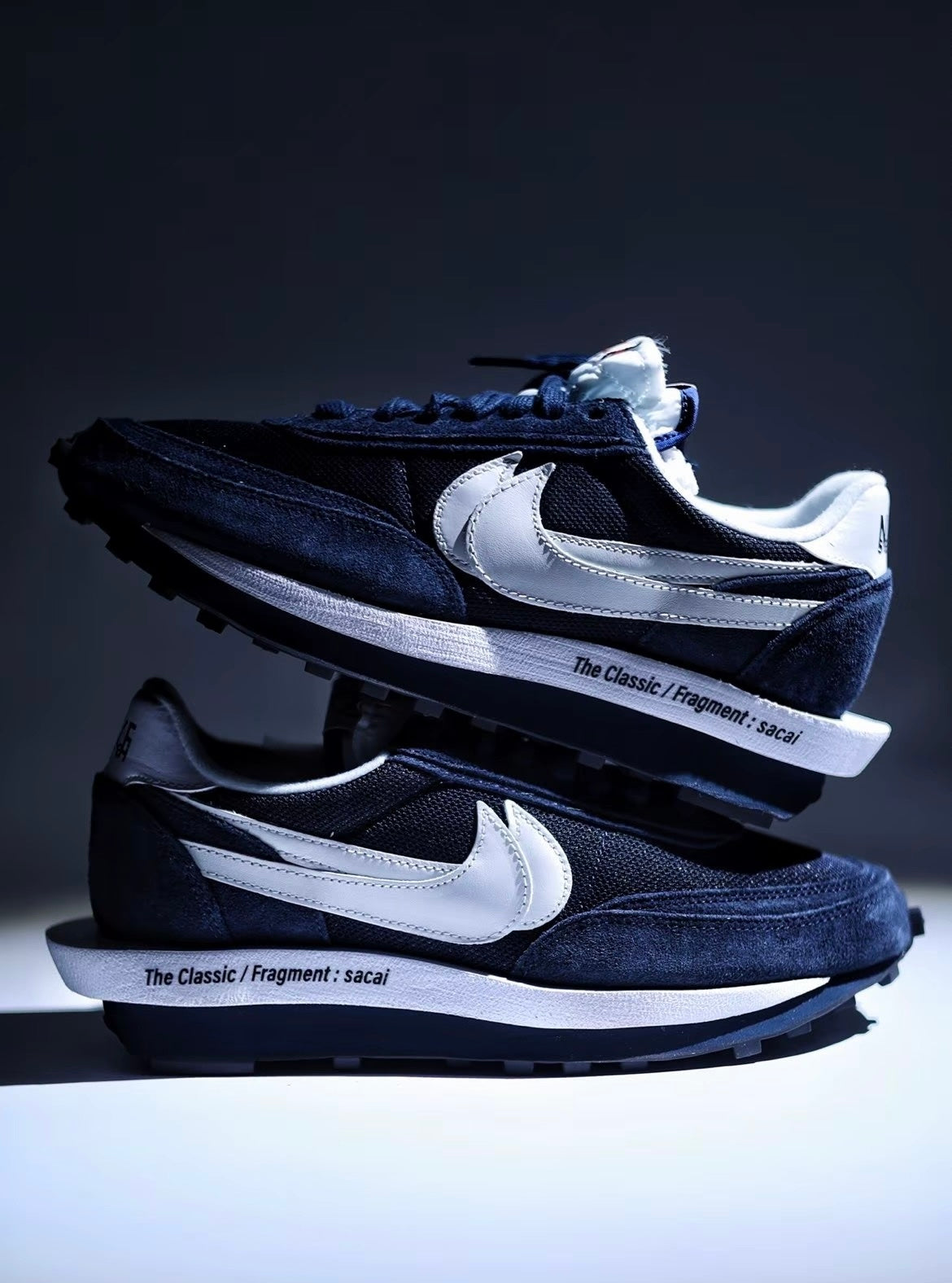 Nike Sacai Fragment Design Blackened Blue 藏藍 (DH2684-400)