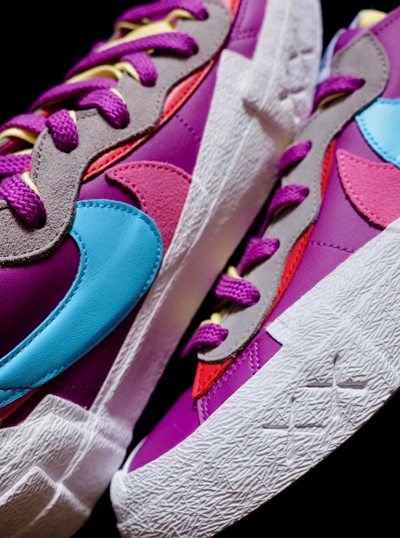 Nike Sacai Blazer Purple Dusk 紫色 (DM7901-500)