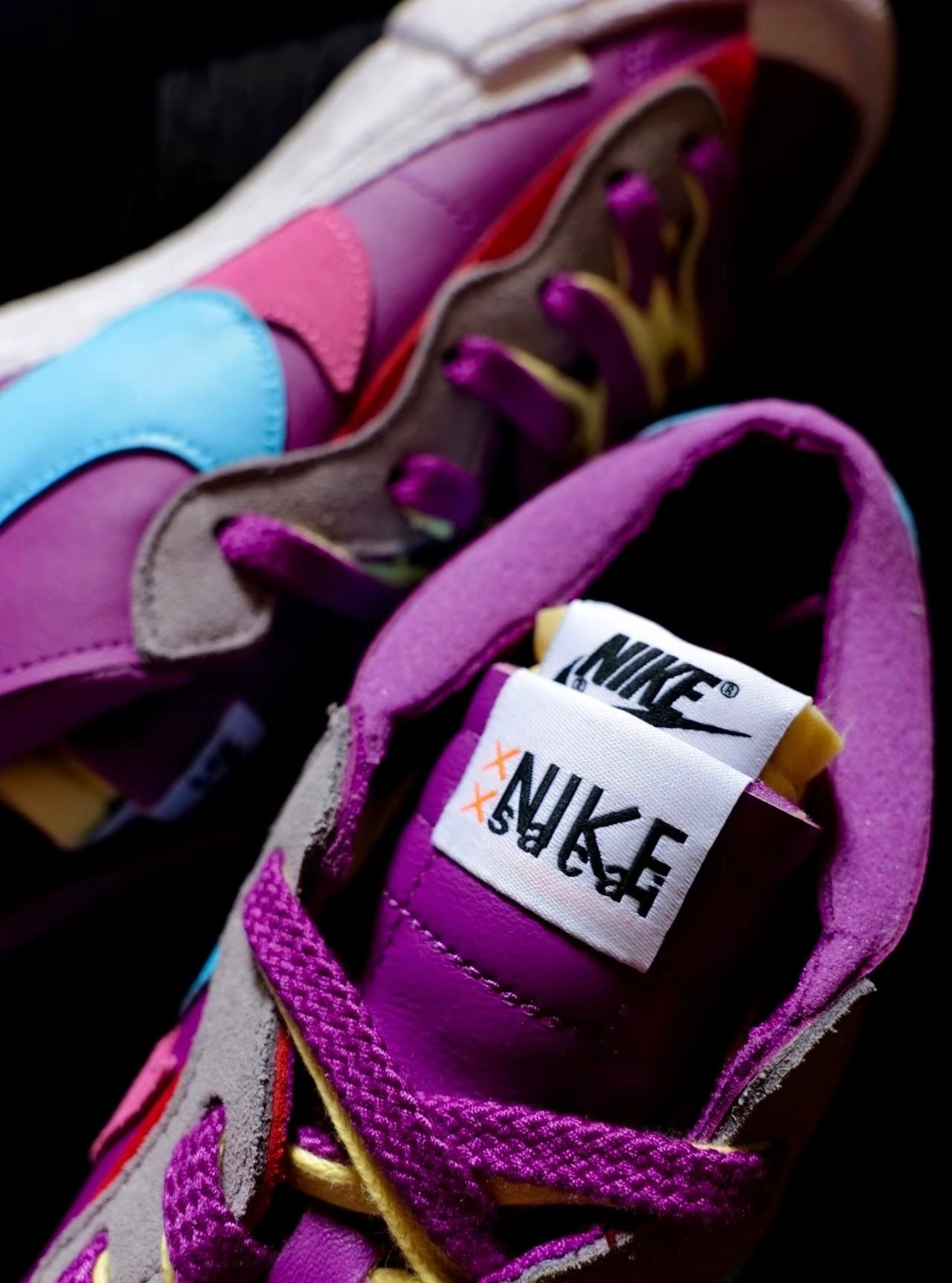 Nike Sacai Blazer Purple Dusk 紫色 (DM7901-500)