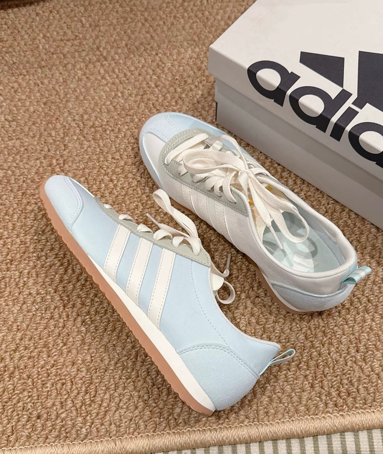 Adidas VS JOG 2.0 藍白 (JI2434)