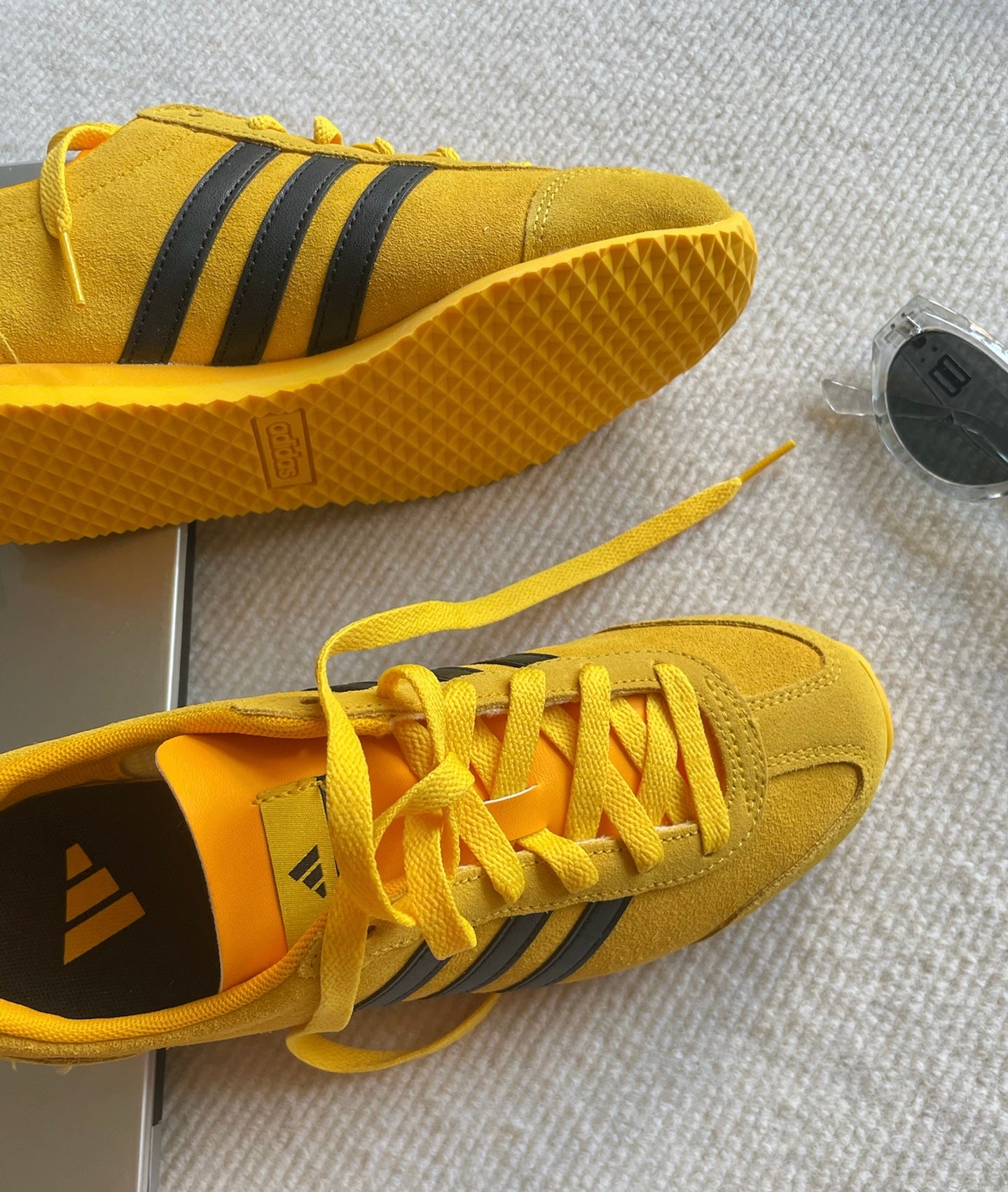 Adidas VS JOG 2.0 黃色 (JS1122)
