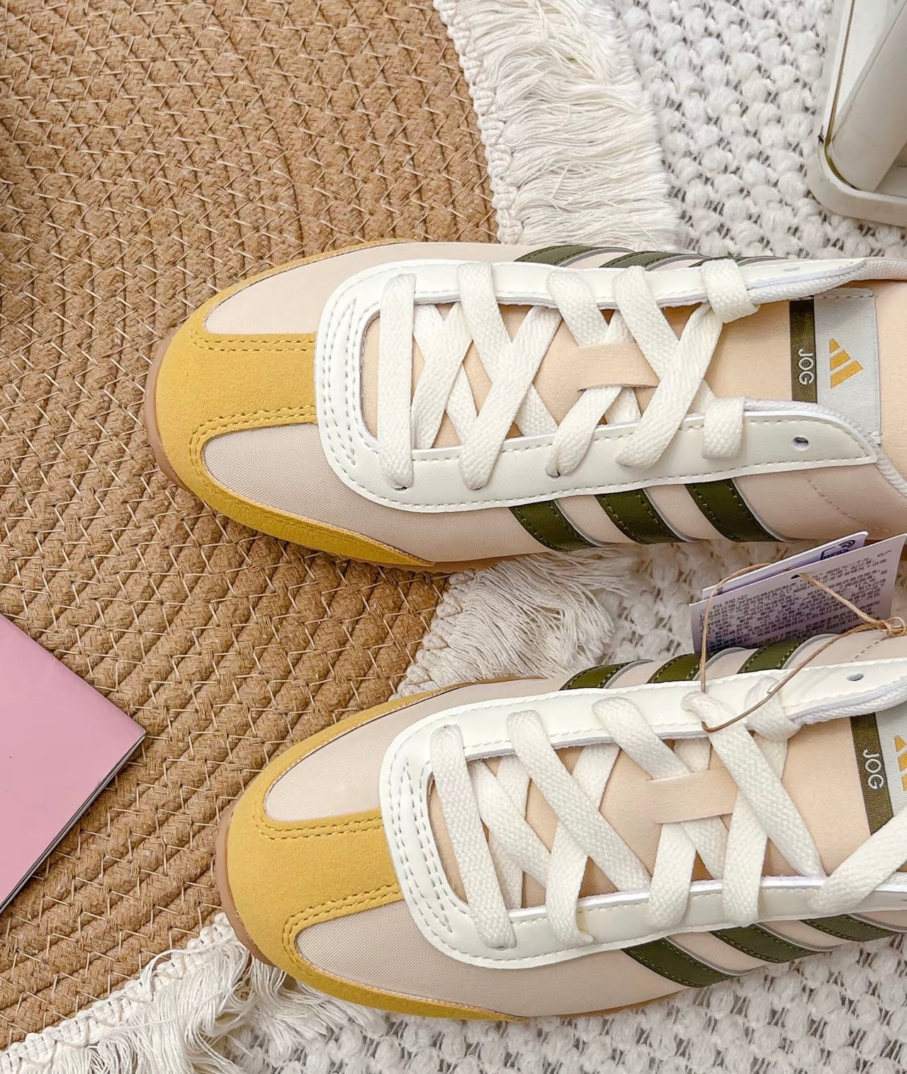 Adidas VS JOG 2.0 棕白 (JI2437)