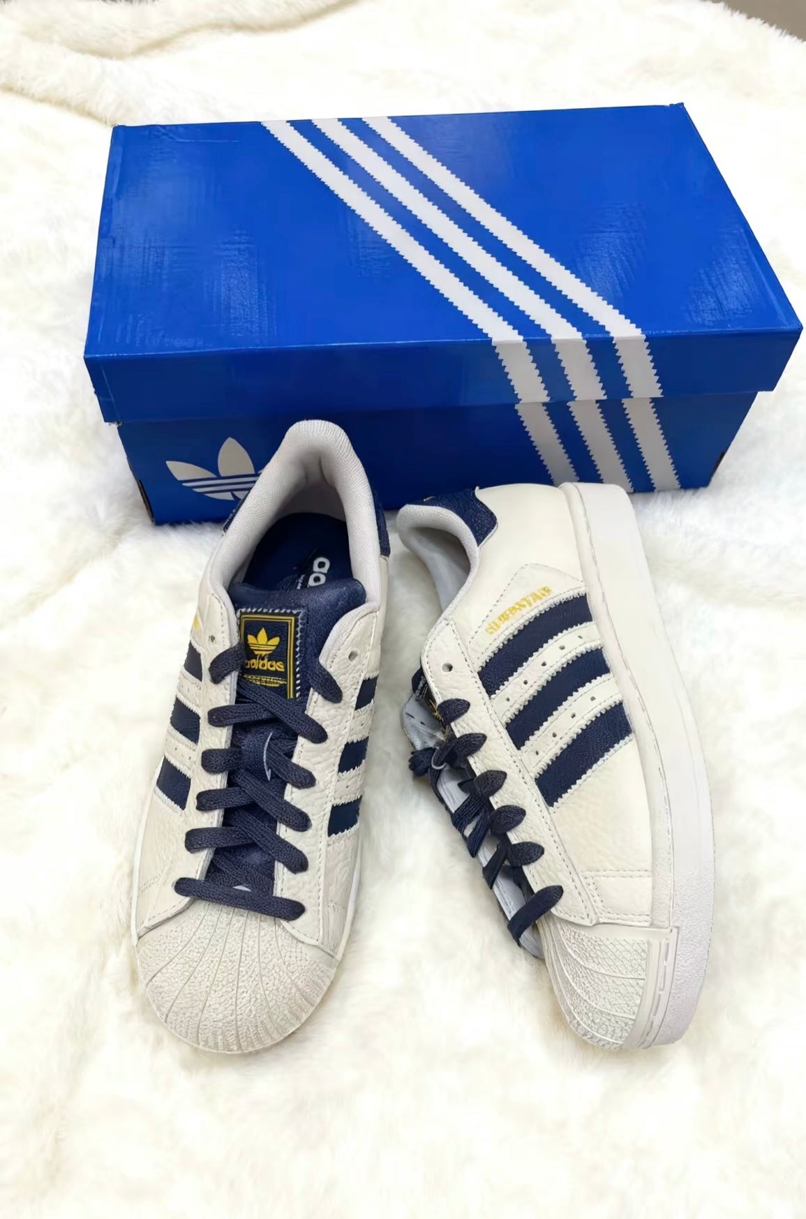 Adidas Originals Superstar 白藍 (JR6989)