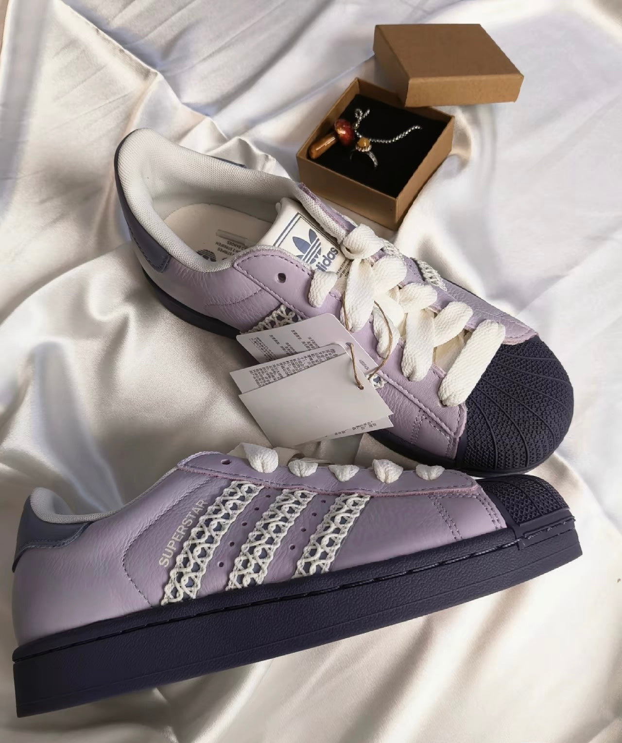 Adidas Originals Superstar 紫色 (KJ4210)