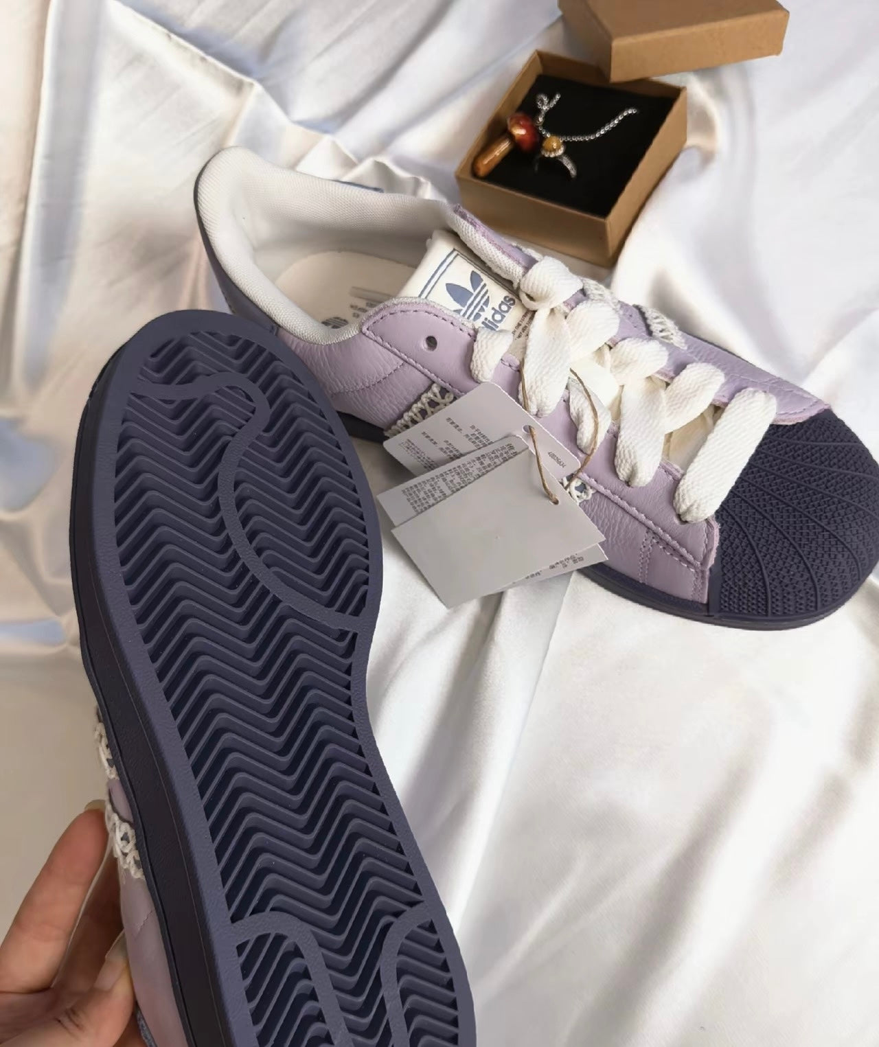 Adidas Originals Superstar 紫色 (KJ4210)