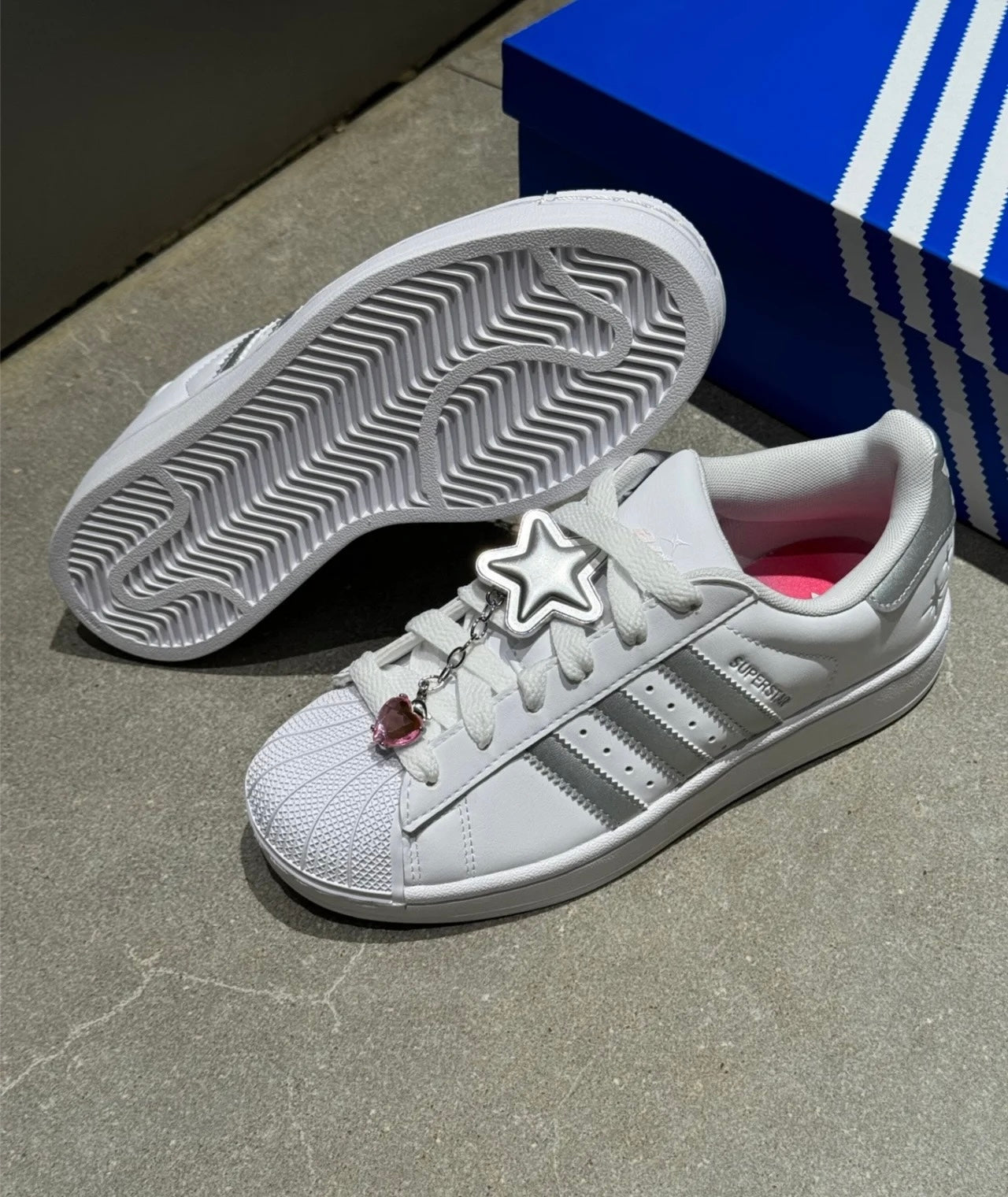 Adidas Originals Superstar 白銀 (JQ8777)