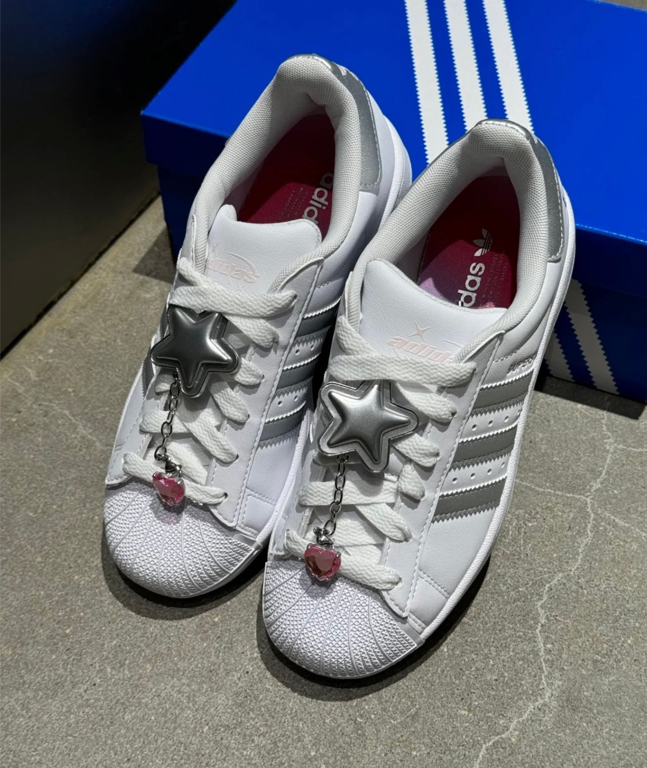 Adidas Originals Superstar 白銀 (JQ8777)