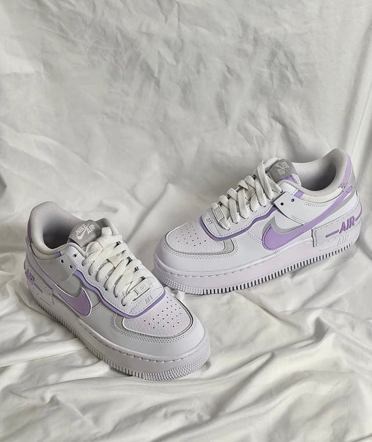 NIKE AIR FORCE 1 SHADOW White Purple (FN6335-102)