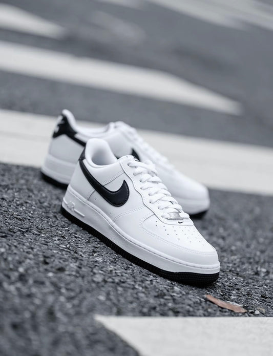 (萬聖節優惠) Nike Air Force Black White 白黑 (FQ4296-101)