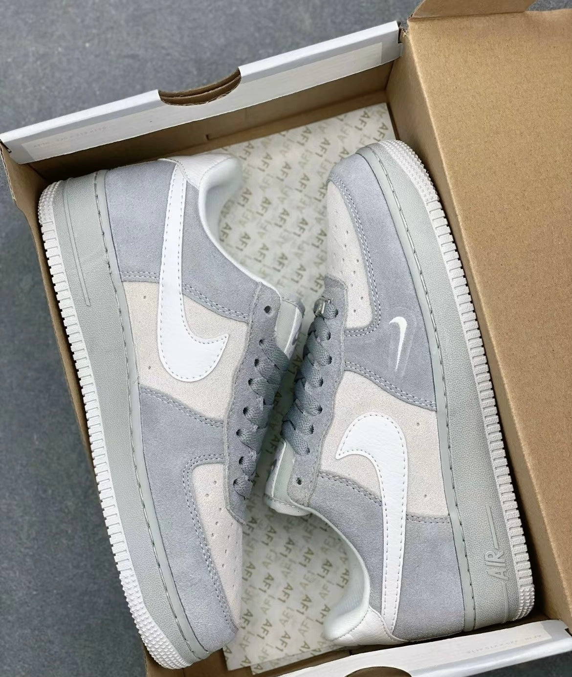 Nike Air Force 莫蘭迪米灰 (HV3876-077)