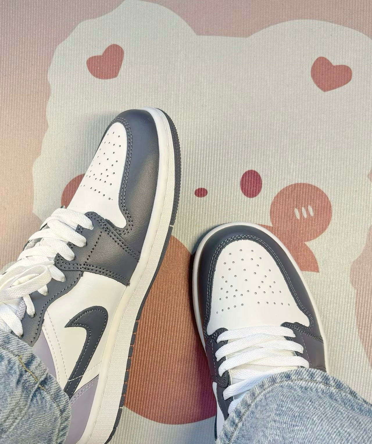 Air Jordan Low 紫白 (553558-145)