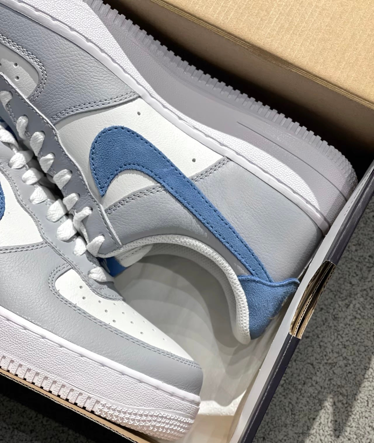 Nike Air Force 奶油藍灰 (HV1795-141)