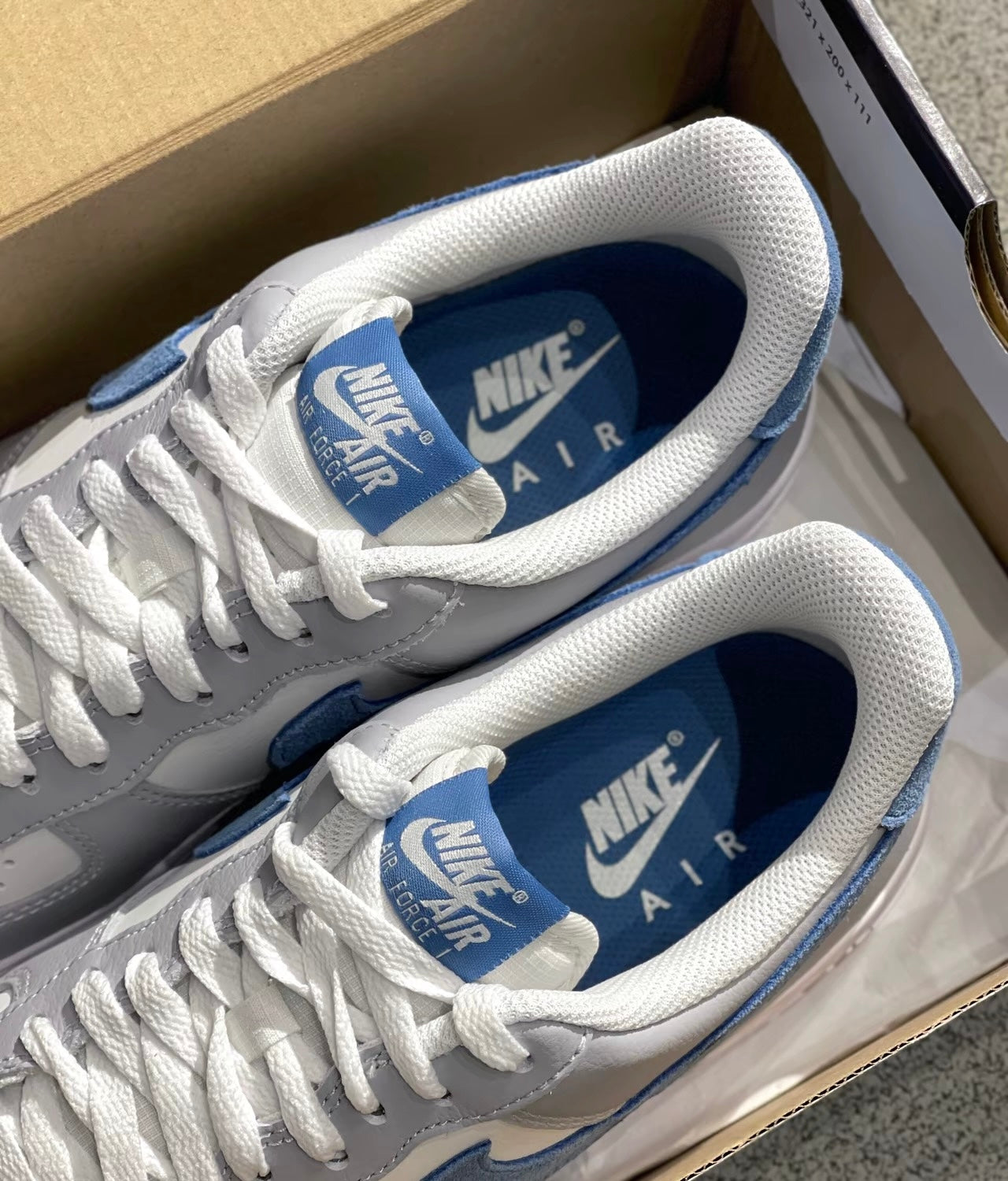 Nike Air Force 奶油藍灰 (HV1795-141)