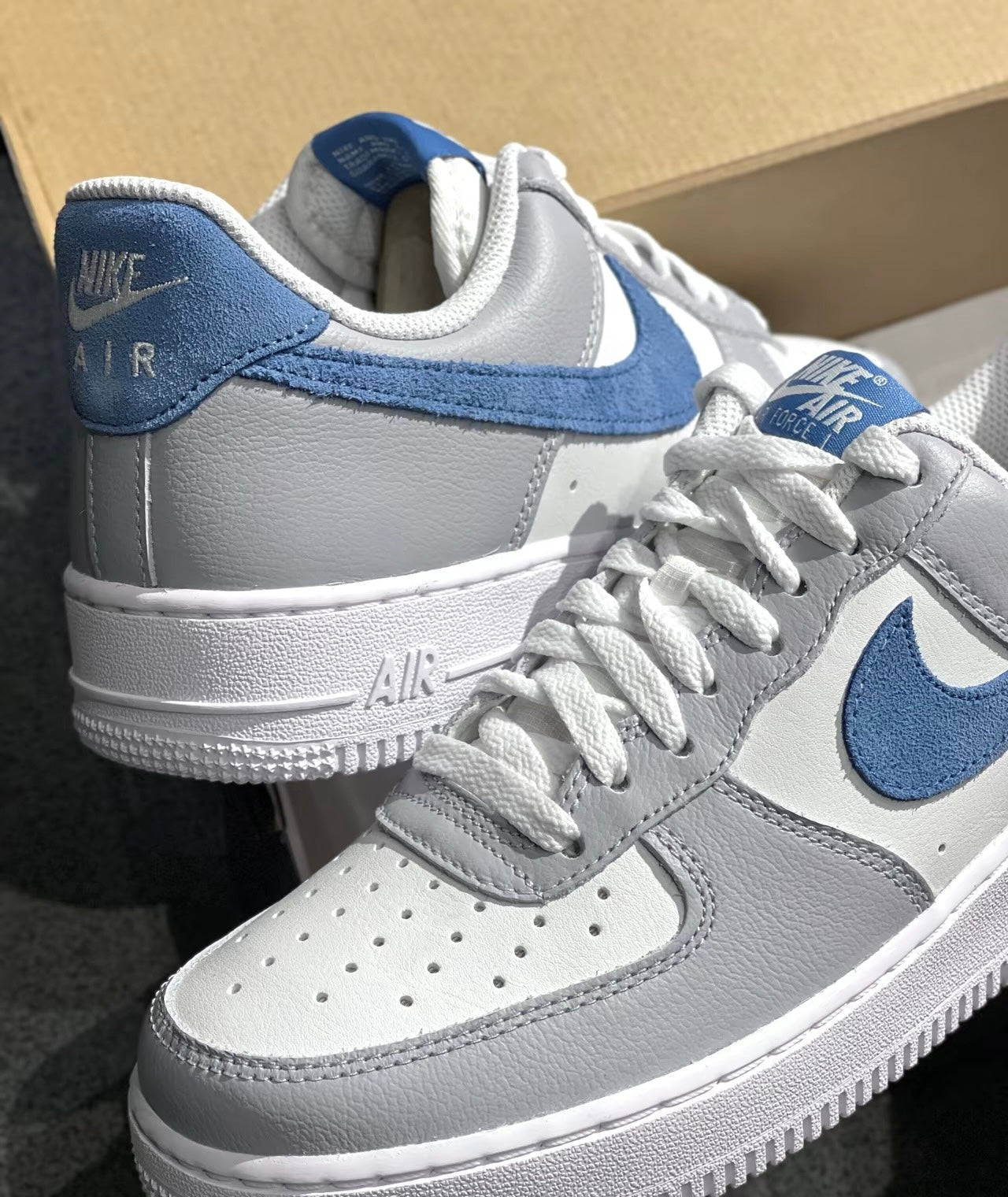 Nike Air Force 奶油藍灰 (HV1795-141)