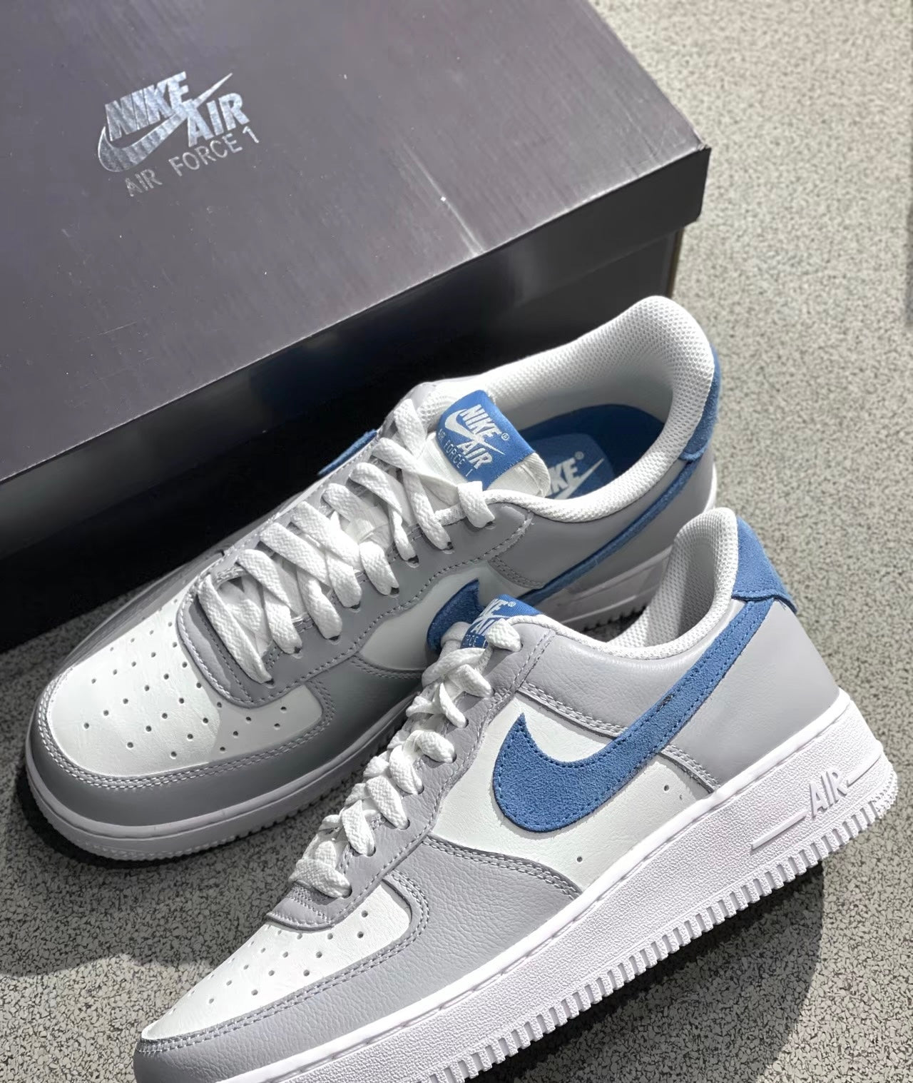 Nike Air Force 奶油藍灰 (HV1795-141)