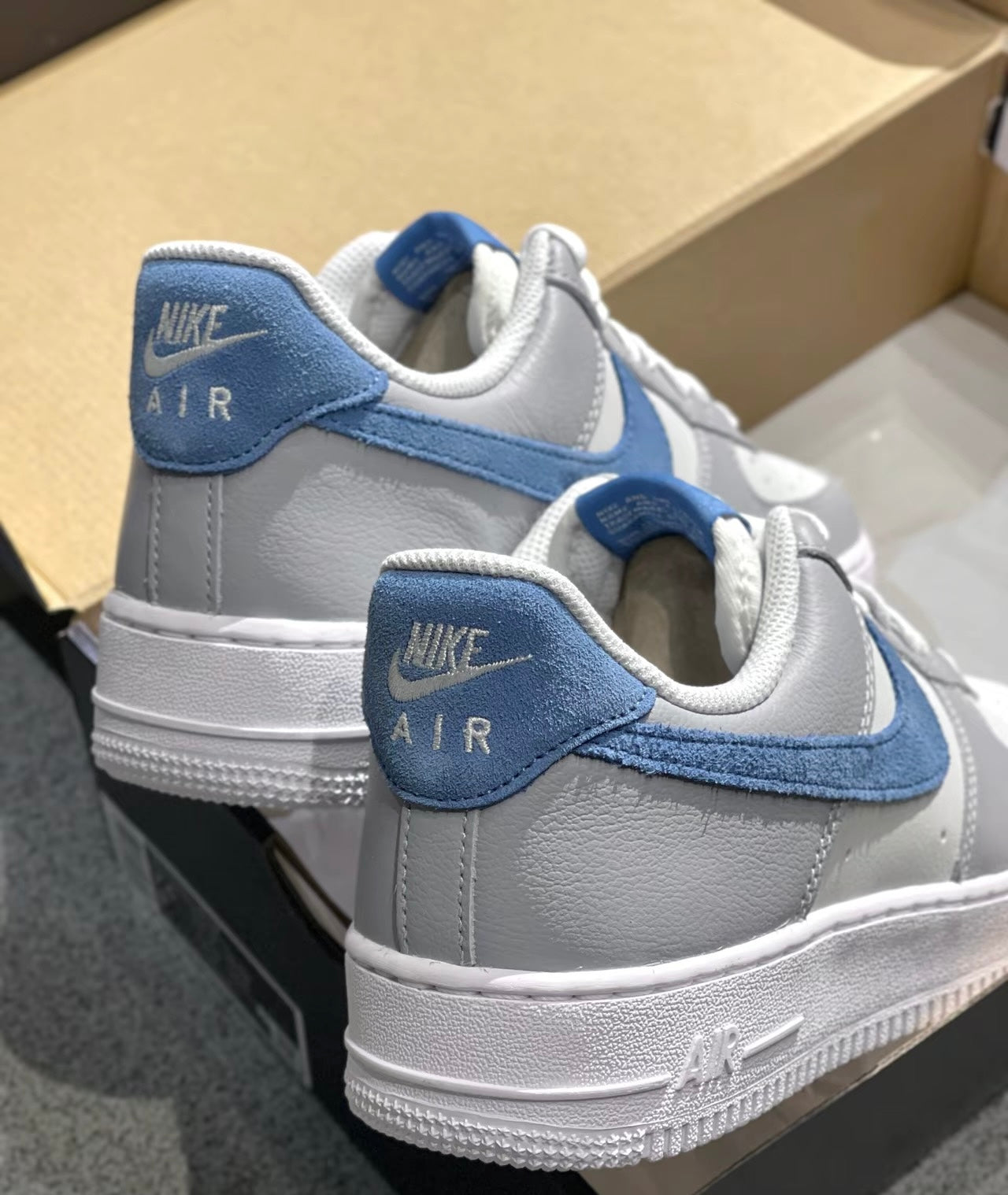 Nike Air Force 奶油藍灰 (HV1795-141)