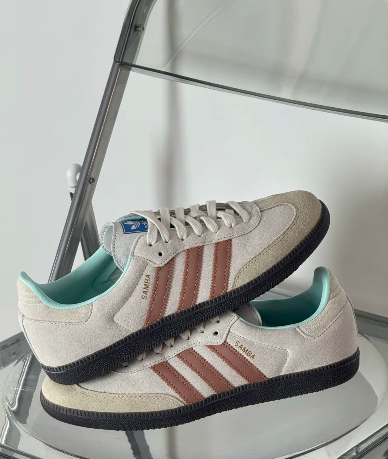 Adidas Originals Samba OG Grey Brown (ID2047)