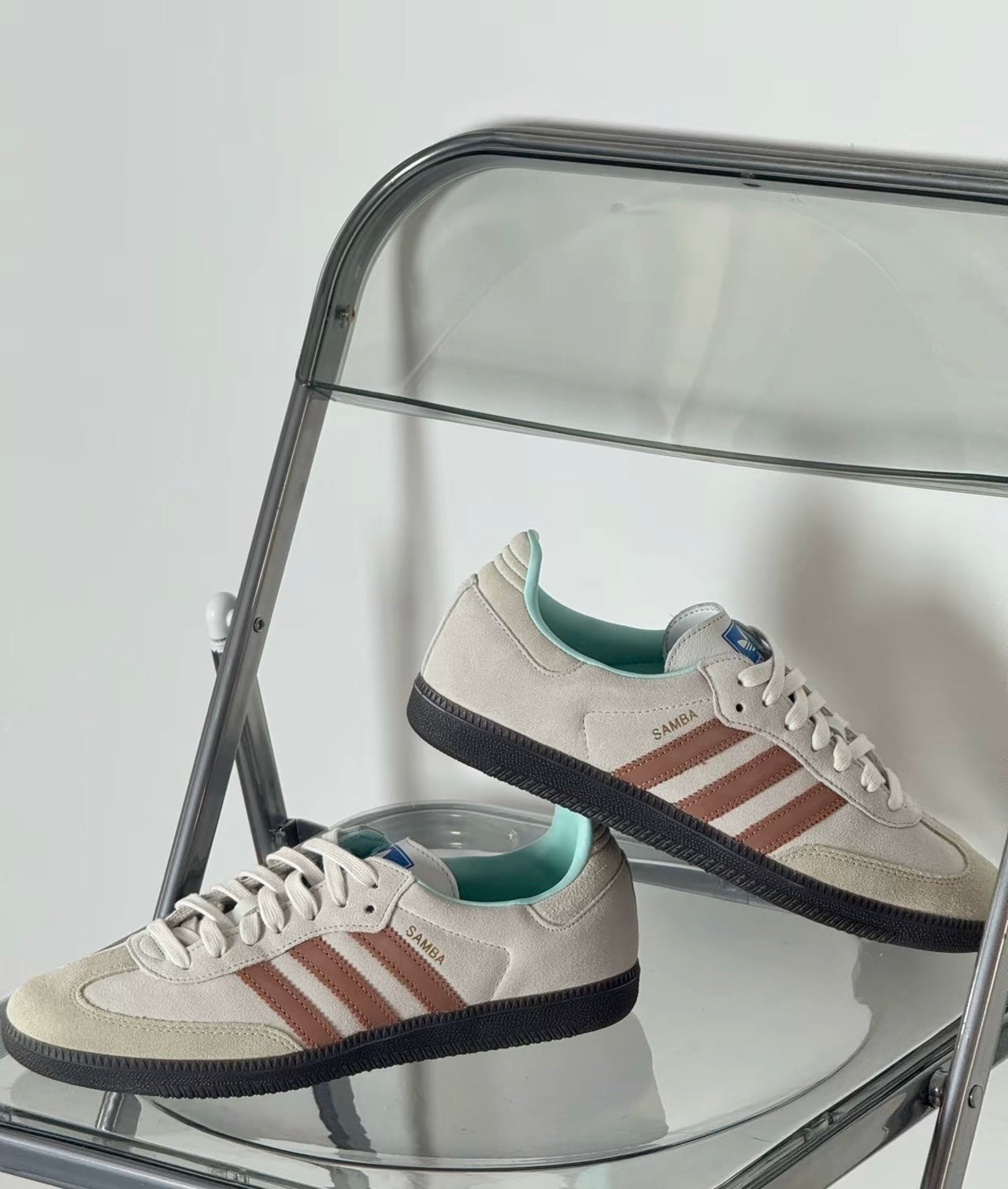 Adidas Originals Samba OG Grey Brown (ID2047)