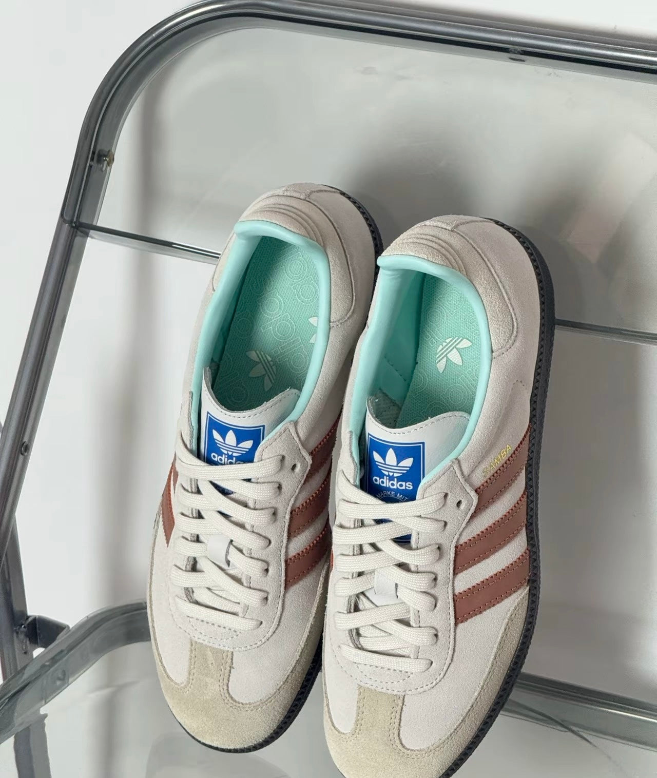 Adidas Originals Samba OG Grey Brown (ID2047)