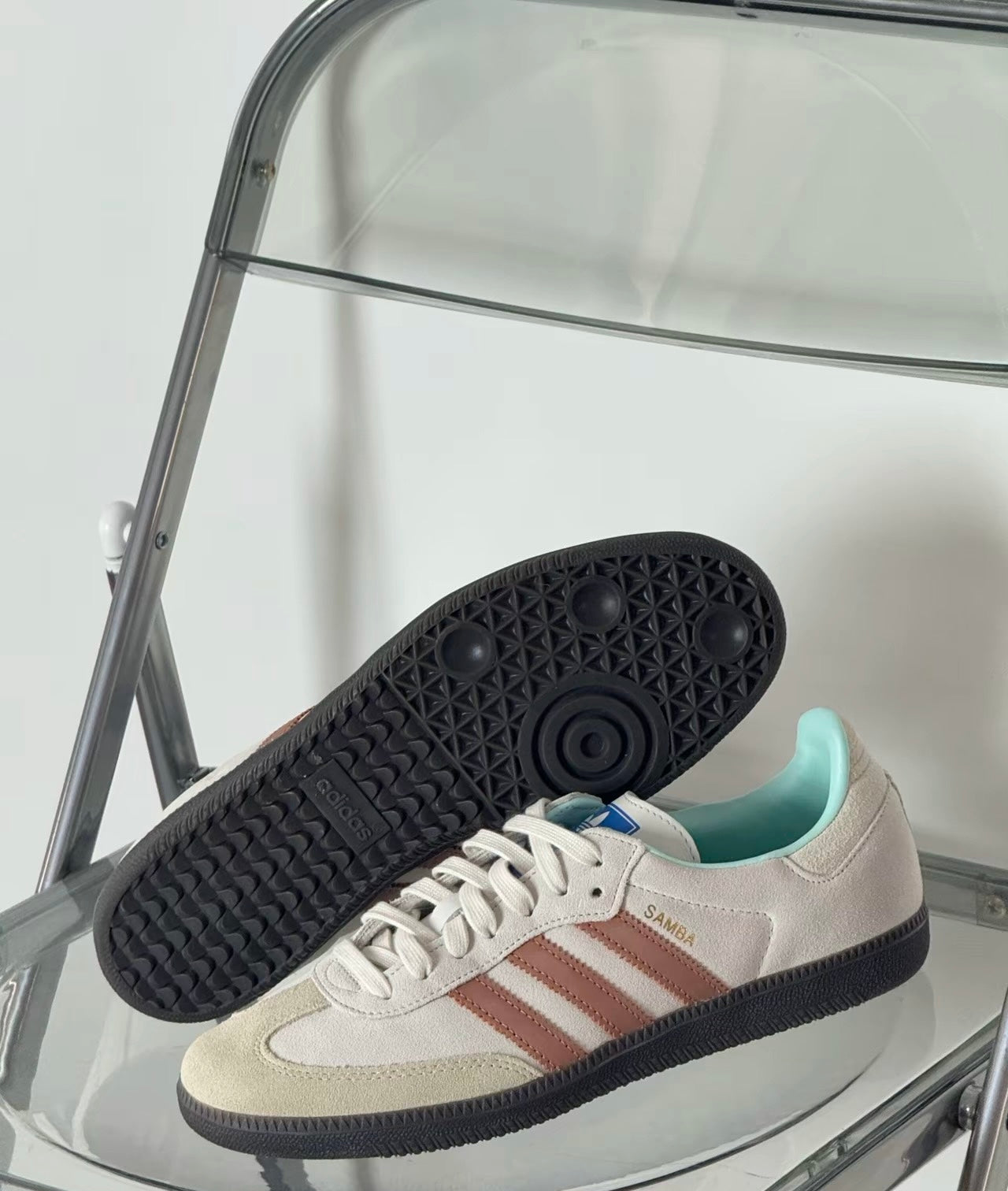 Adidas Originals Samba OG Grey Brown (ID2047)