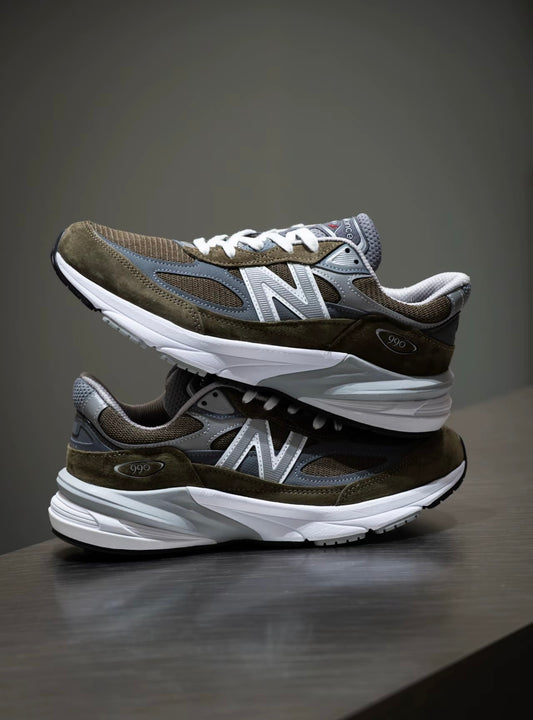 New Balance 990 V6 True Camo 棕色 (U990OG6)