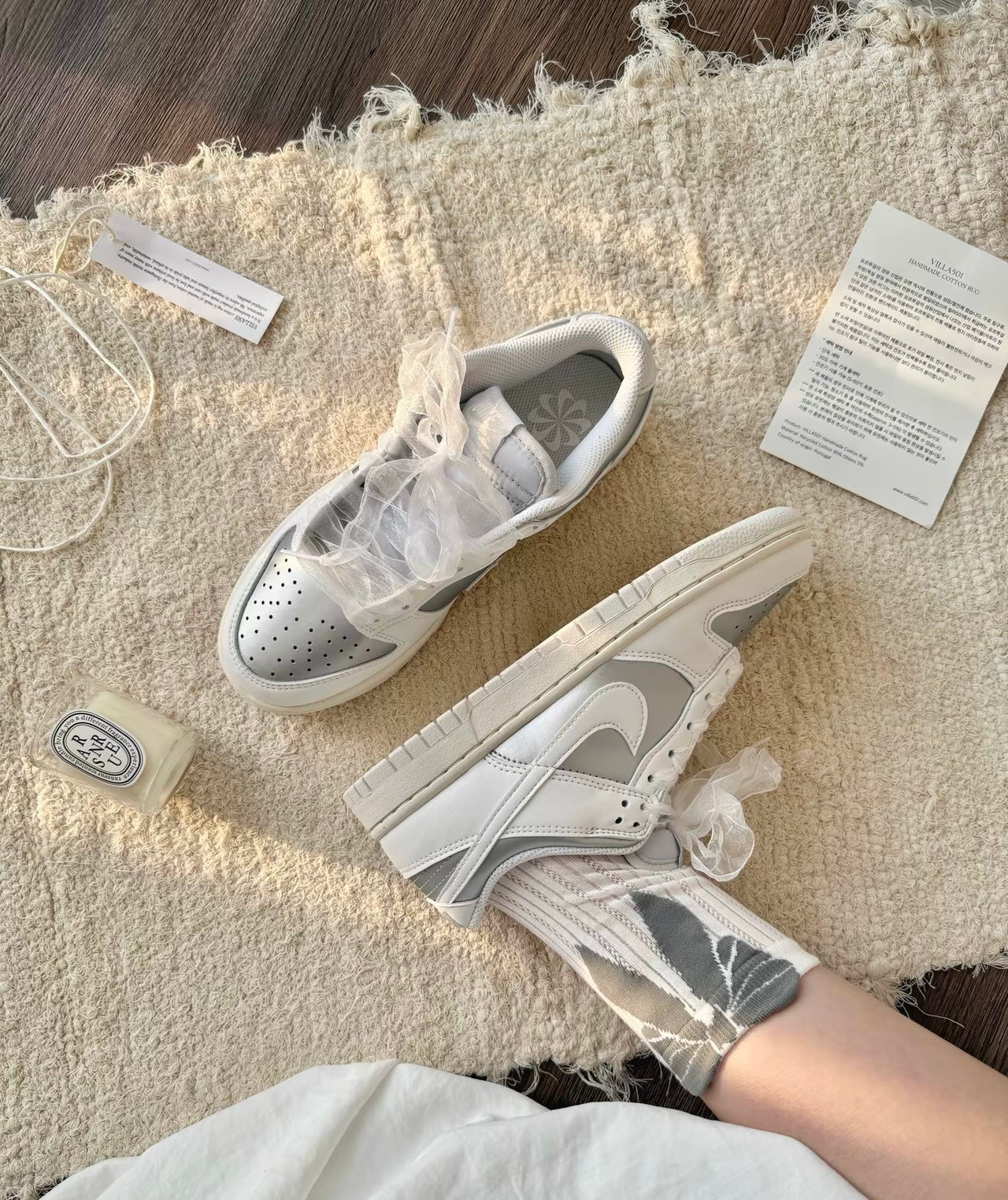 Nike Dunk Low Metallic 薄霧銀 (IB7311-001)