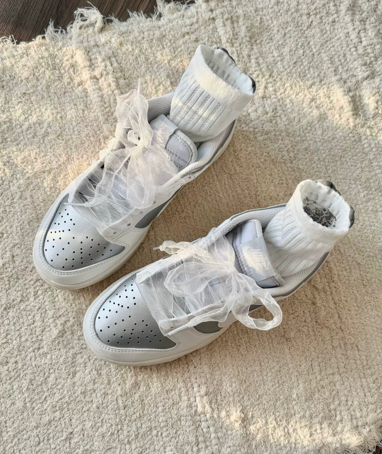 Nike Dunk Low Metallic 薄霧銀 (IB7311-001)