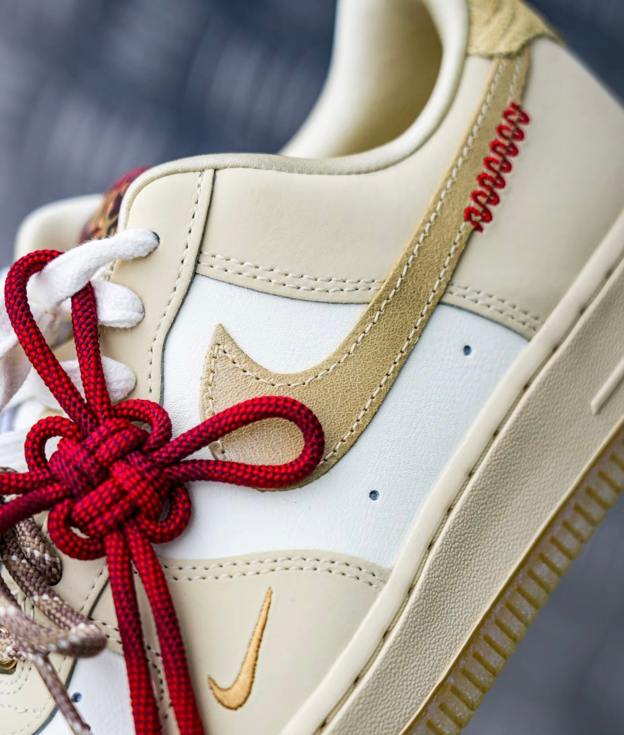 Nike Air Force CNY 燕麥奶茶 (HV5990-172)